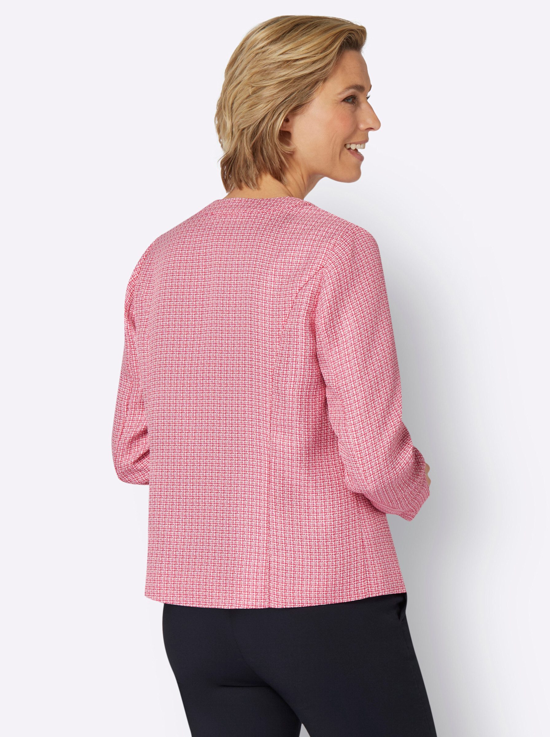 Sieh an! Blusenblazer Bouclé-Blazer günstig online kaufen