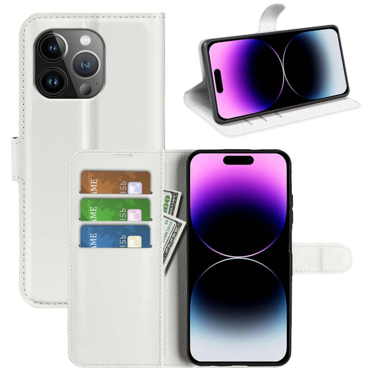 Für Apple iPhone 12 Mini 5.4 Zoll Handy Tasche Wallet Premium