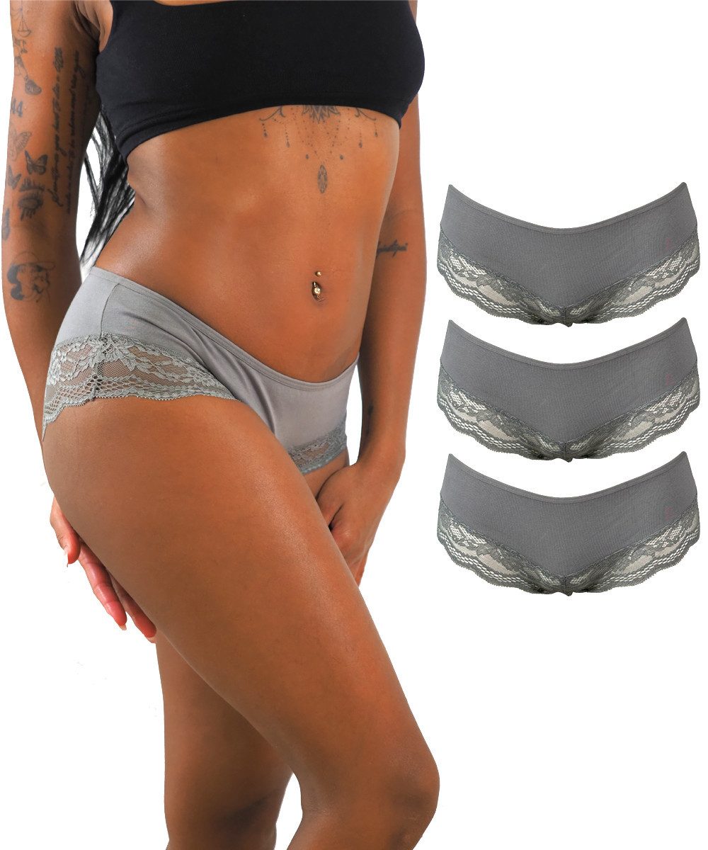 Hipster Unterhose Damen Panties Frauen Unterwäsche Hipster-Slips