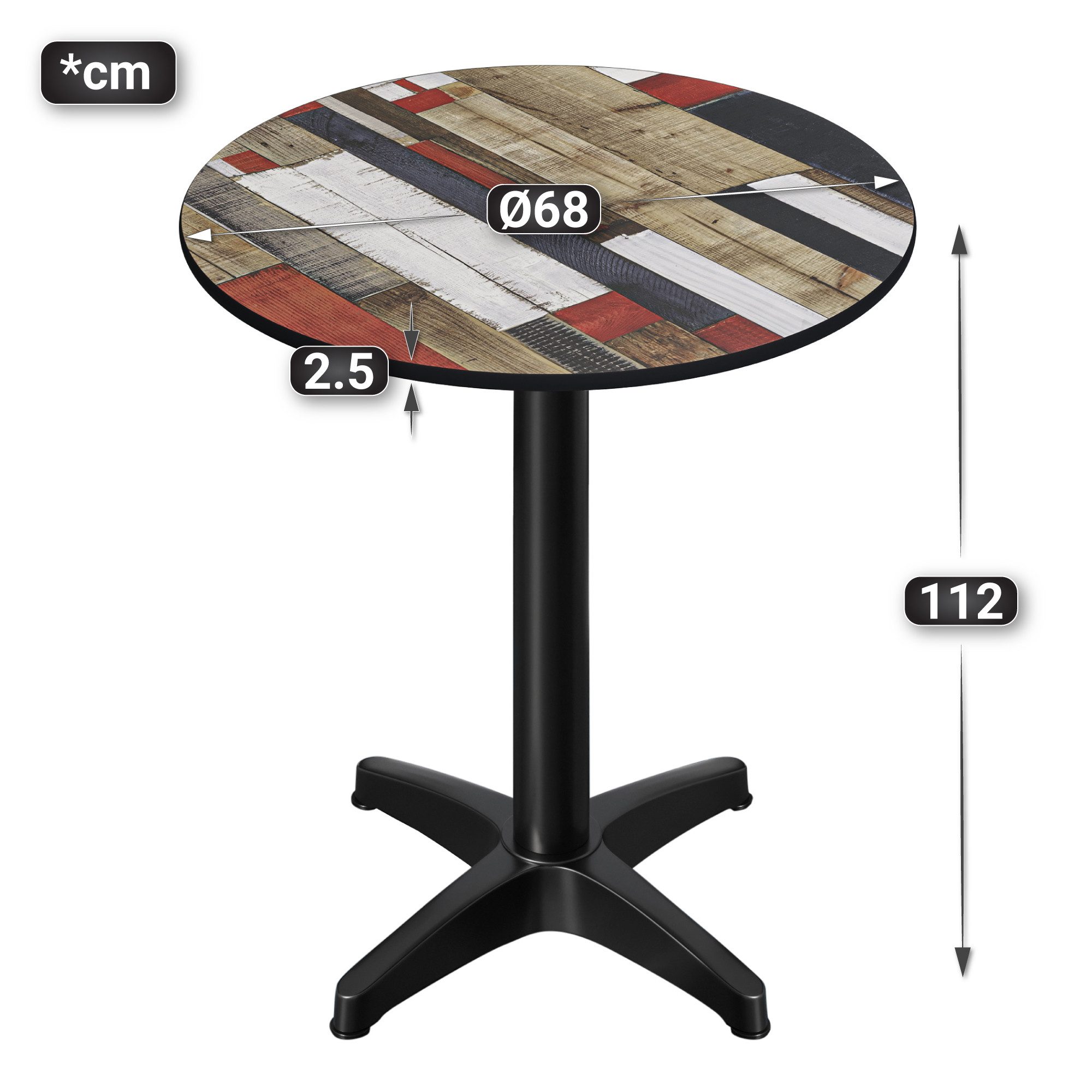 GGMMÖBEL Gartentisch CPBL