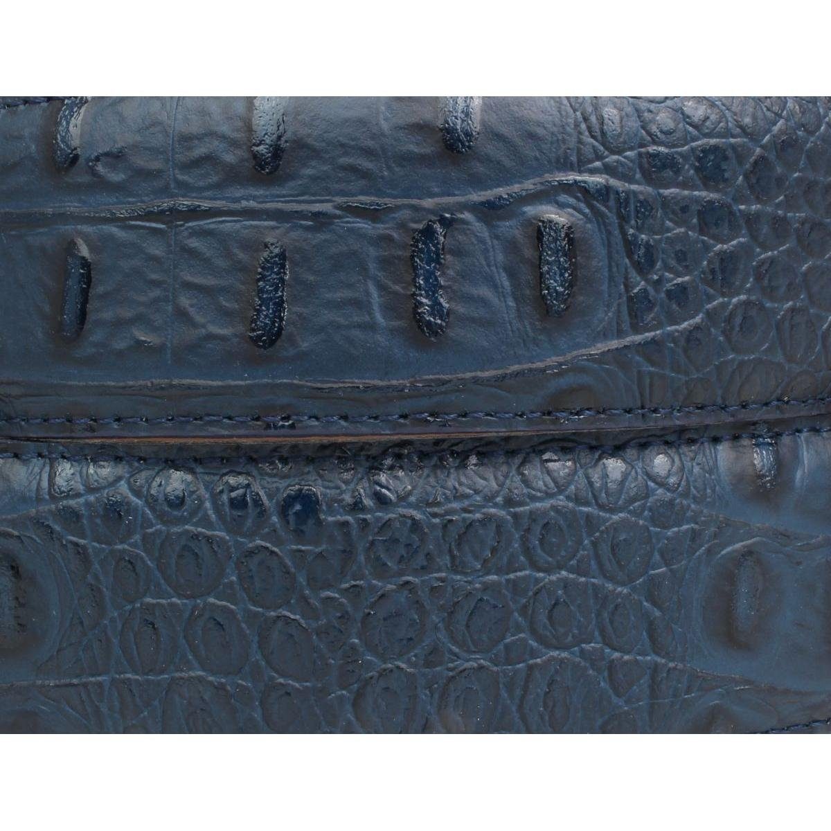 BELTINGER Ledergürtel Wechselgürtel mit Druckknöpfen Krokoprägung 4 cm - Druckknopf-Gürtel (1-St)