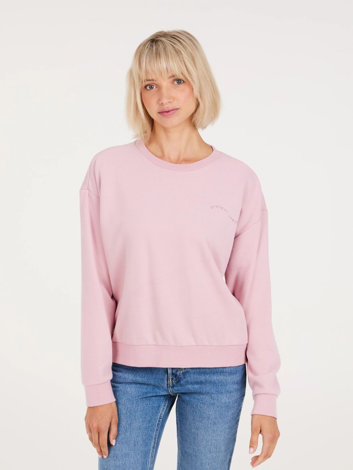 Protest Sweatshirt Protest Sweatshirt Prtoriana Pillow Pink Rosa