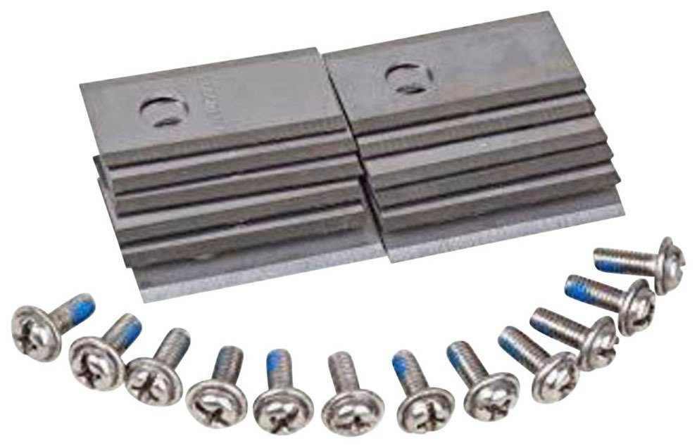 Worx Mährobotermesser Ersatzmesser für Landroid Mähroboter (Set, 12-St), 12 teiliges Klingenset schwarz|silberfarben