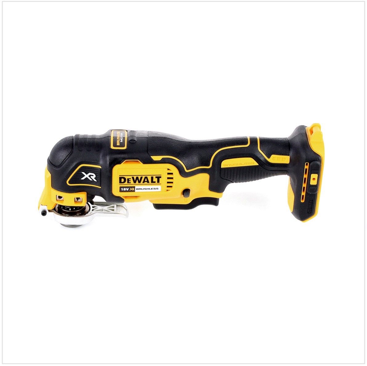 DeWalt Akku-Multifunktionswerkzeug DCS 355 NT Akku Oszillierer 18V Brushless + TSTAK + 29 tlg. Zubehör -