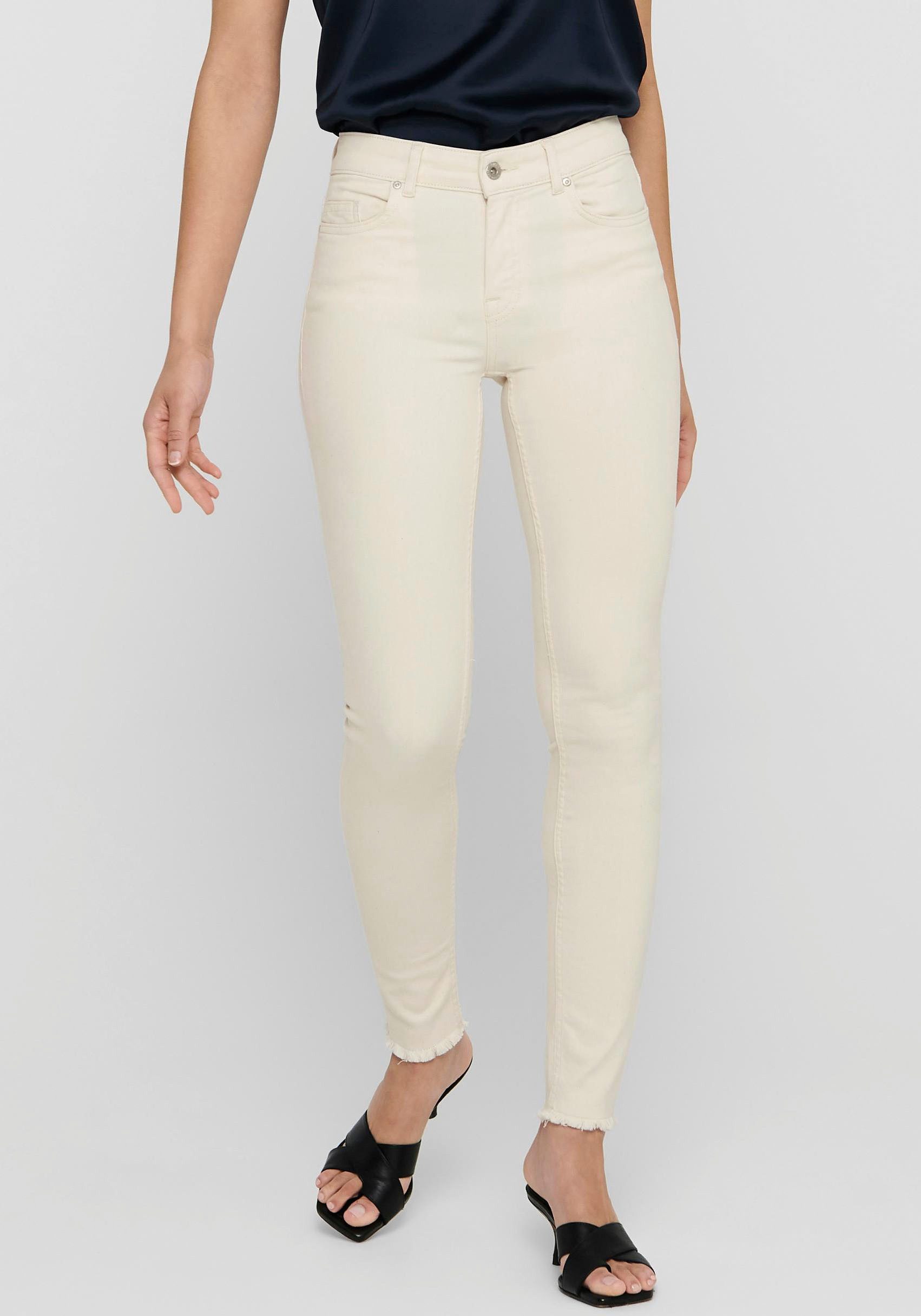 Skinny-fit-Jeans ONLBLUSH LIFE MID SK AK RW DOT019