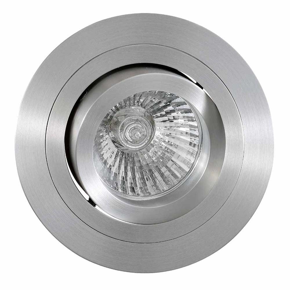 Mantra Einbauleuchte Runde Einbauleuchte Basico Gu10 Aluminium | Alle Lampen