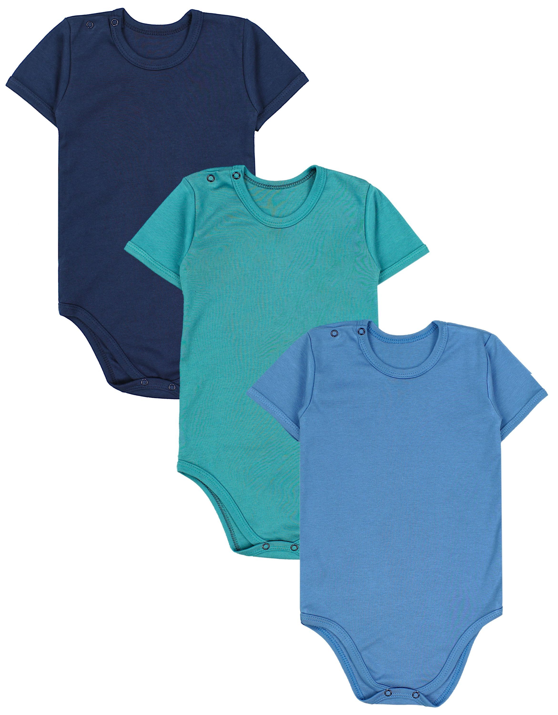 TupTam Kurzarmbody TupTam Kinder Unisex Kurzarm Body Baumwolle 3er Set