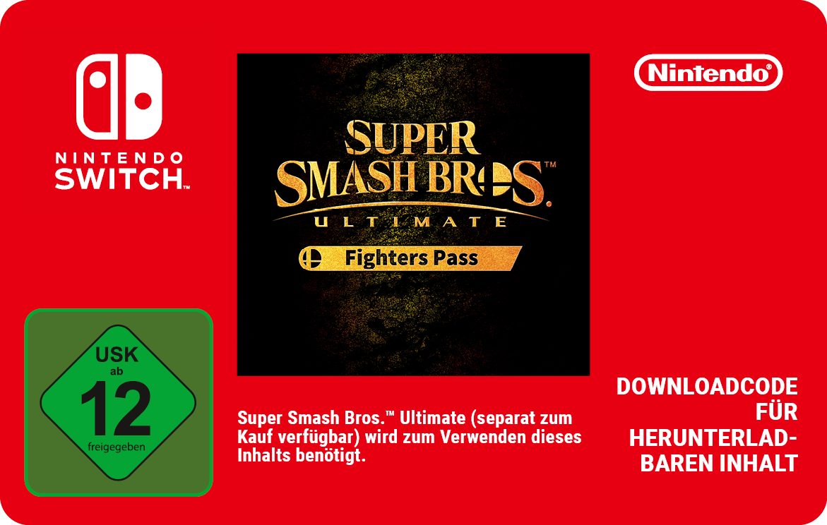Super Smash Bros. Ultimate: Fighters Pass (Download-Code), Nintendo Switch