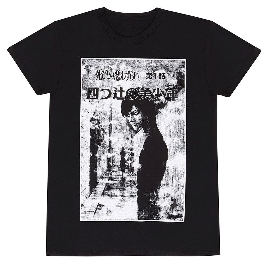 Junji Ito T-Shirt Black And White Lovesickness
