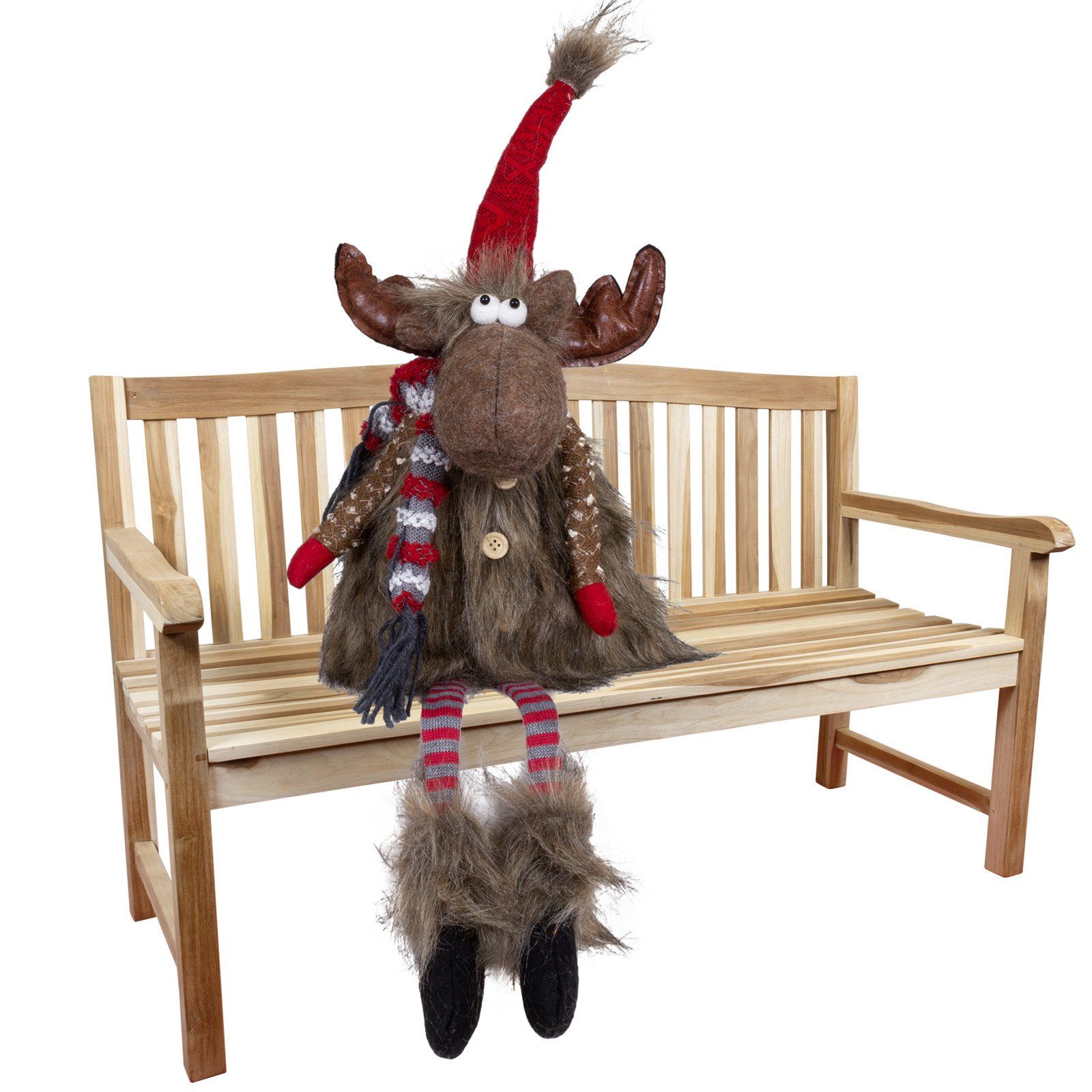 Christmas Paradise Weihnachtsfigur Elch 30cm (70cm) Kantenhocker (Deko Figu günstig online kaufen