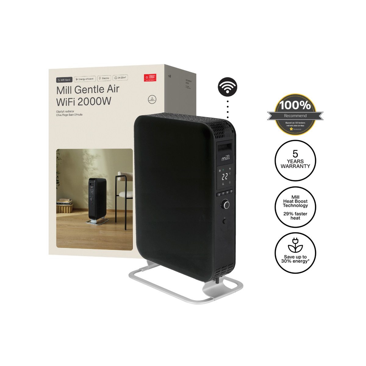 MILL Ölradiator Gentle Air Oil filled günstig online kaufen