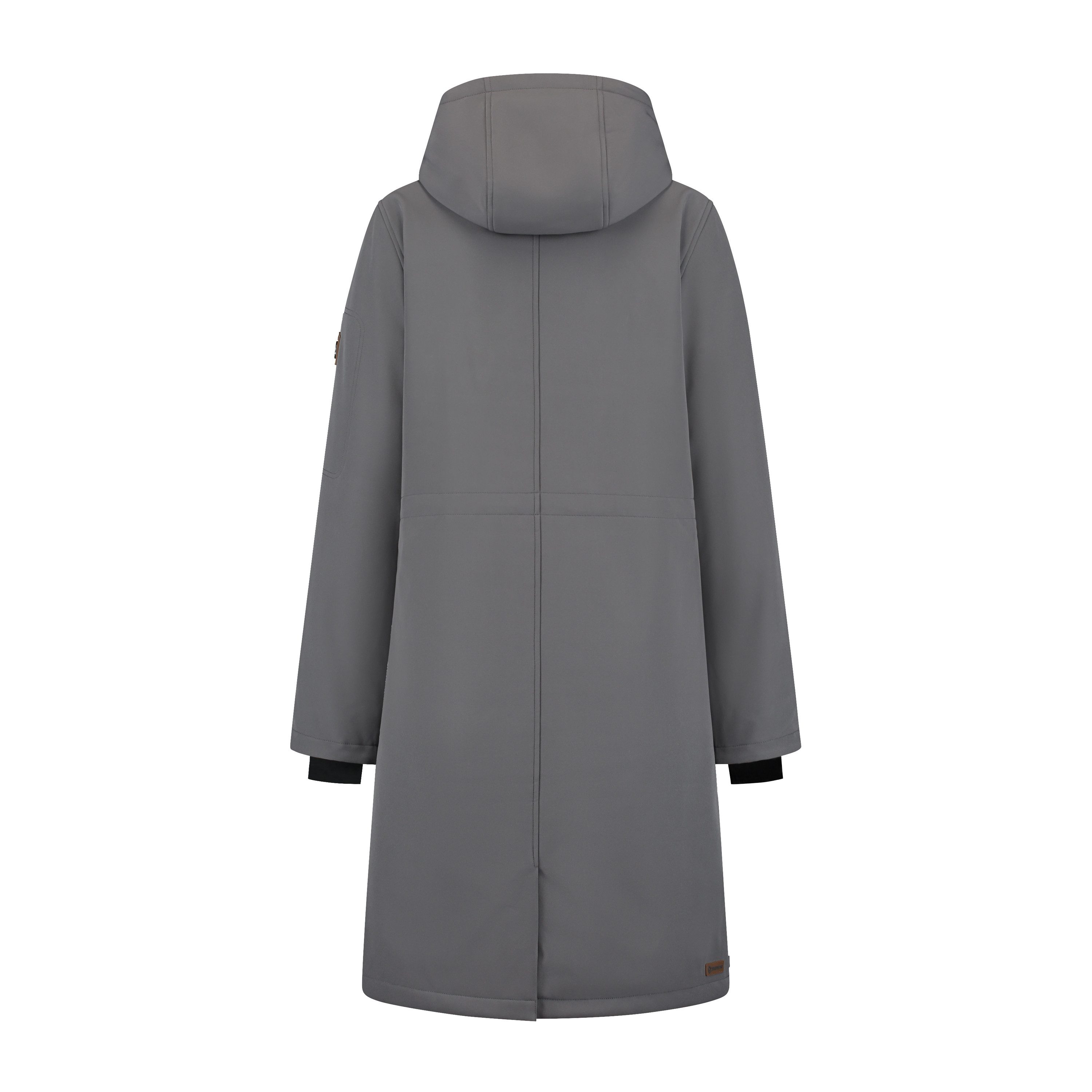 Travelin' Softshelljacke Travelin' Uvana Jack Lady Dark Grey 3XL