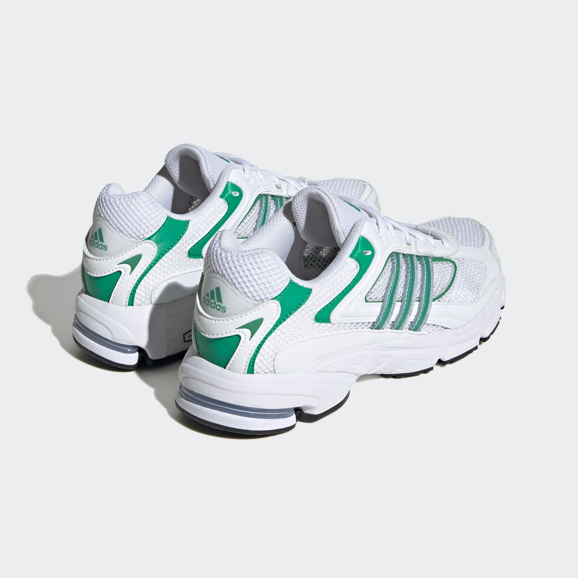 Semi adidas Originals / Green White Cloud Black Court Sneaker Core RESPONSE /