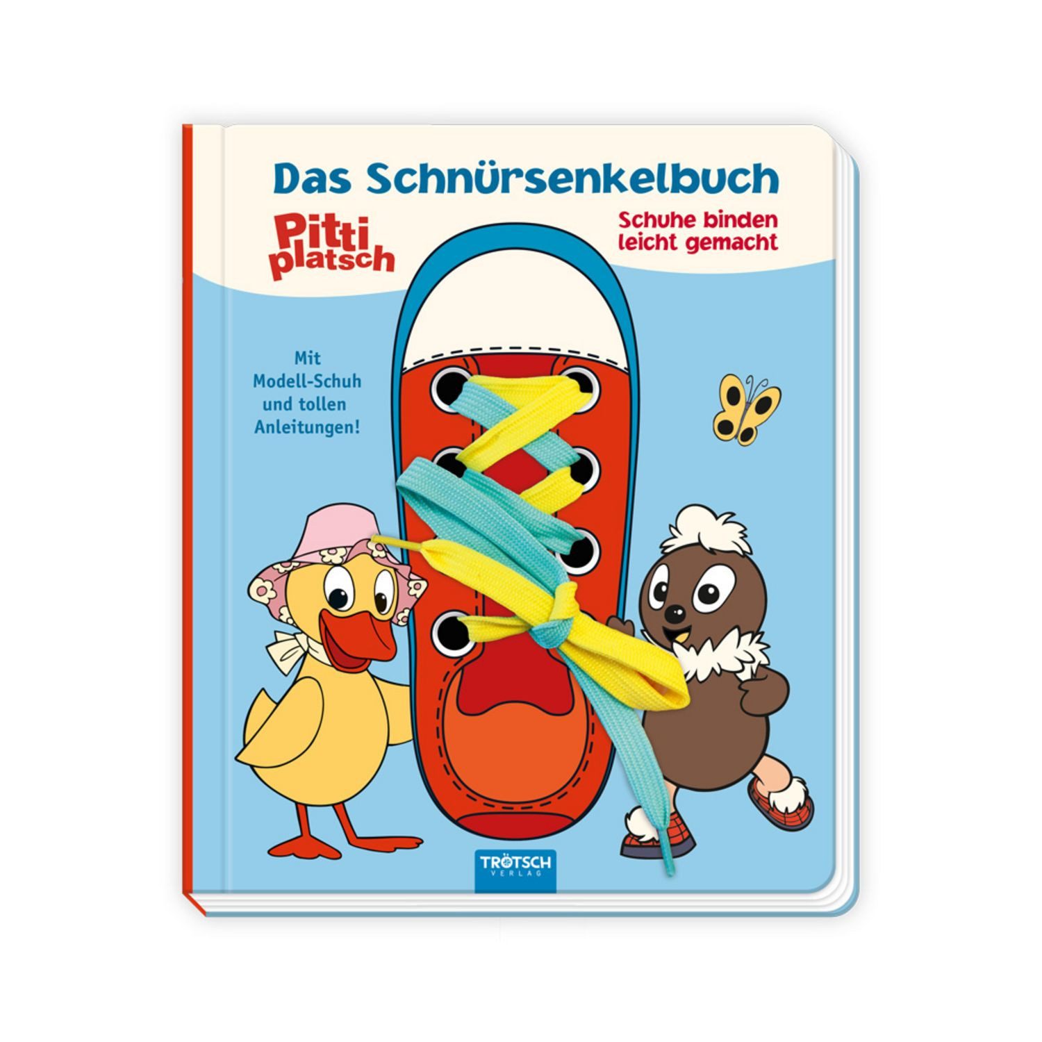 Trötsch Unser Sandmännchen Das Schnürsenkelbuch Pittiplatsch Schuhe bi / diverse