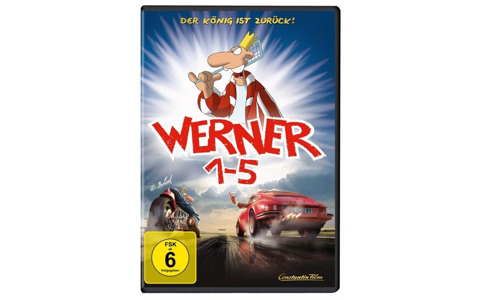 DVD Werner 1-5 Königbox