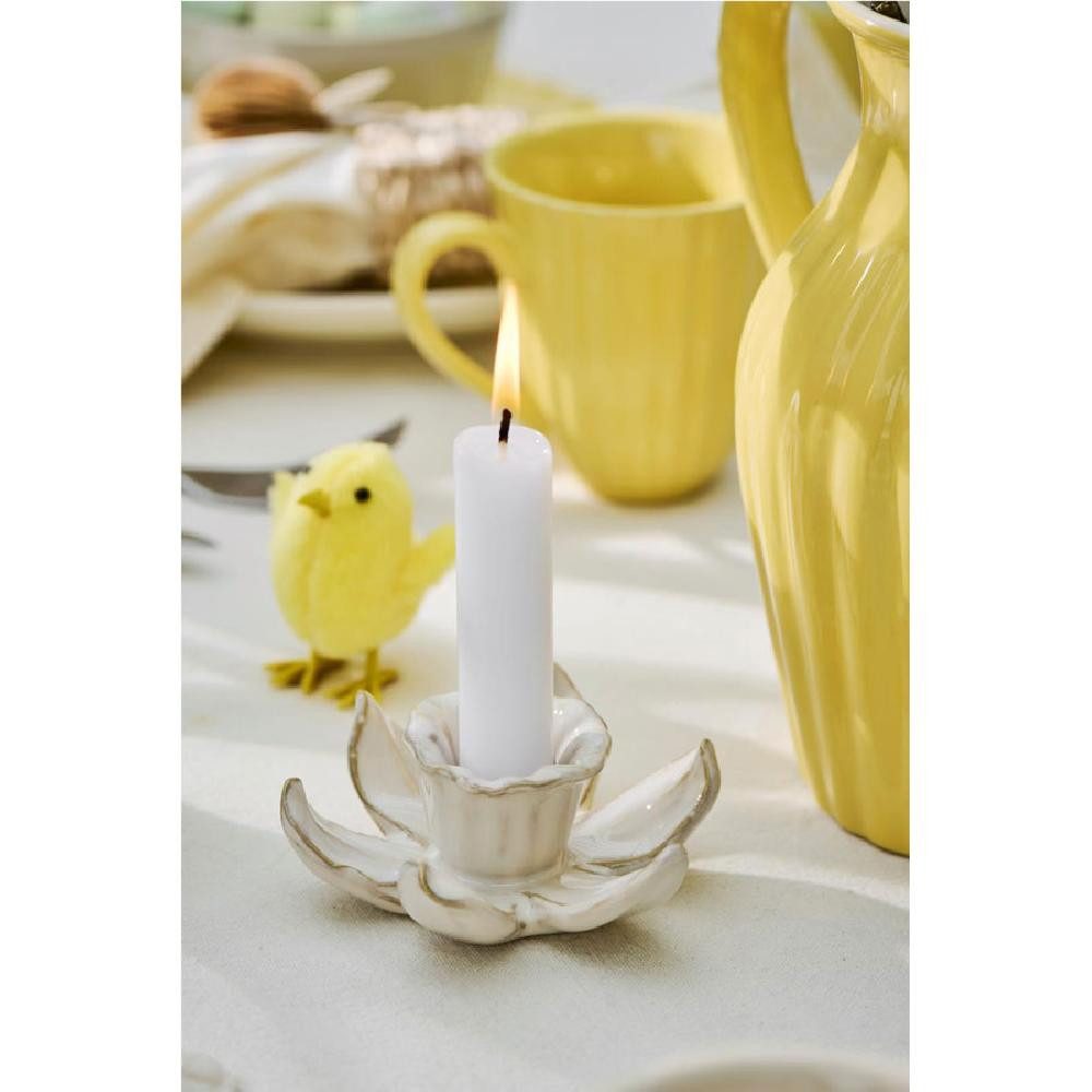 Ib Laursen Kerzenhalter Ib Laursen Kerzenleuchter Daffodils Narzisse Butter Cream
