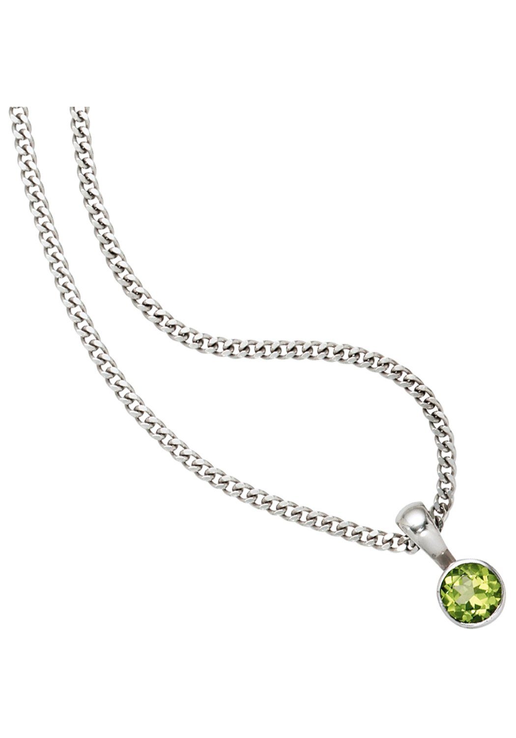 JOBO Runder Anhänger, rund 925 Silber m...