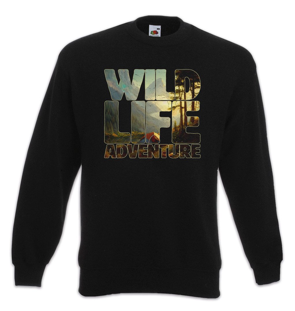 Sweatshirt Wild Life Adventure Countryside Sweatshirt Outdoor Wandern Hiking