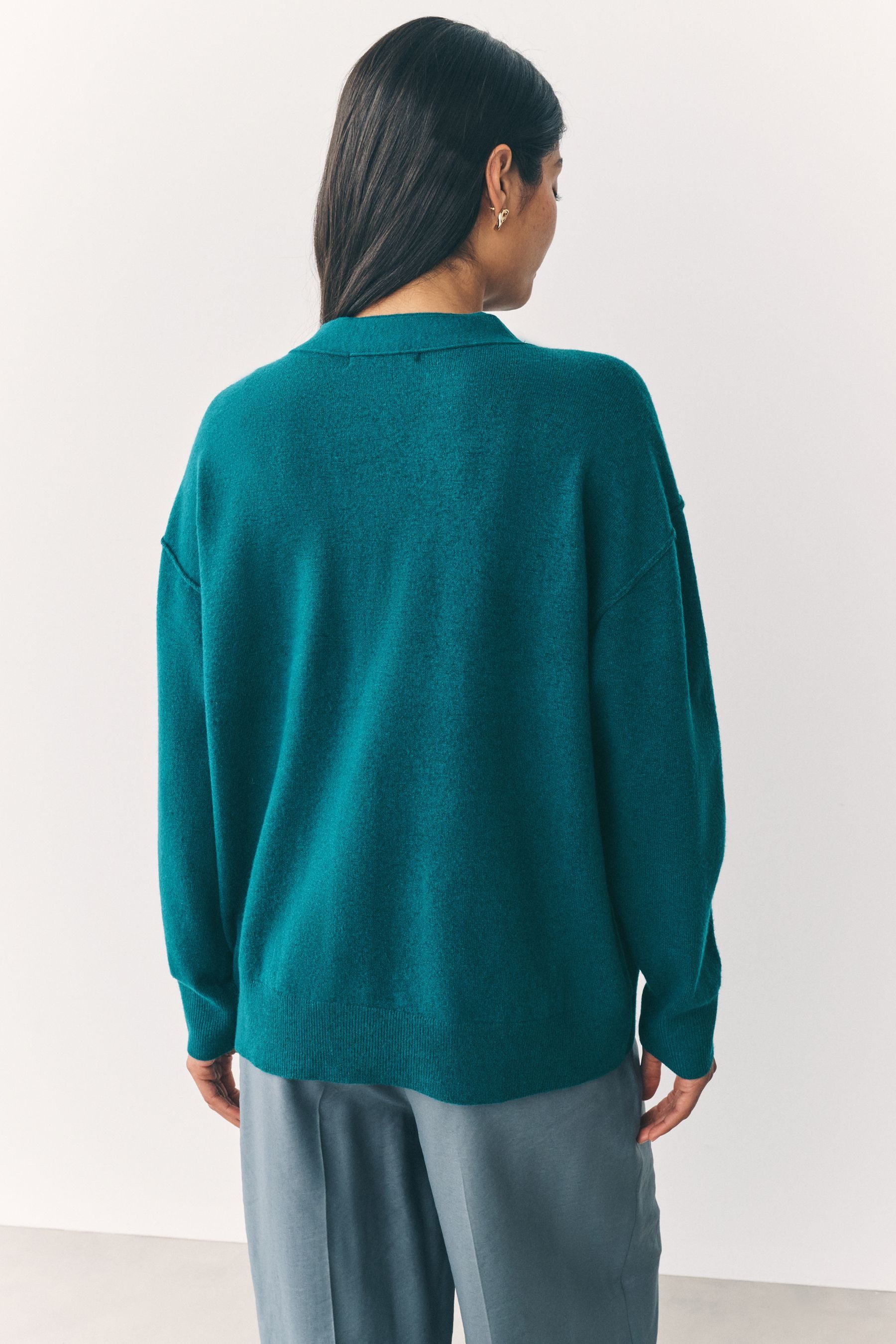 Next Strickjacke Strickjacke mit V-Ausschnitt und günstig online kaufen