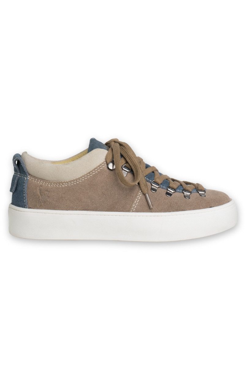 Spieth & Wensky Sneaker Damen - DALYA - taupe/beige/jeans Sneaker