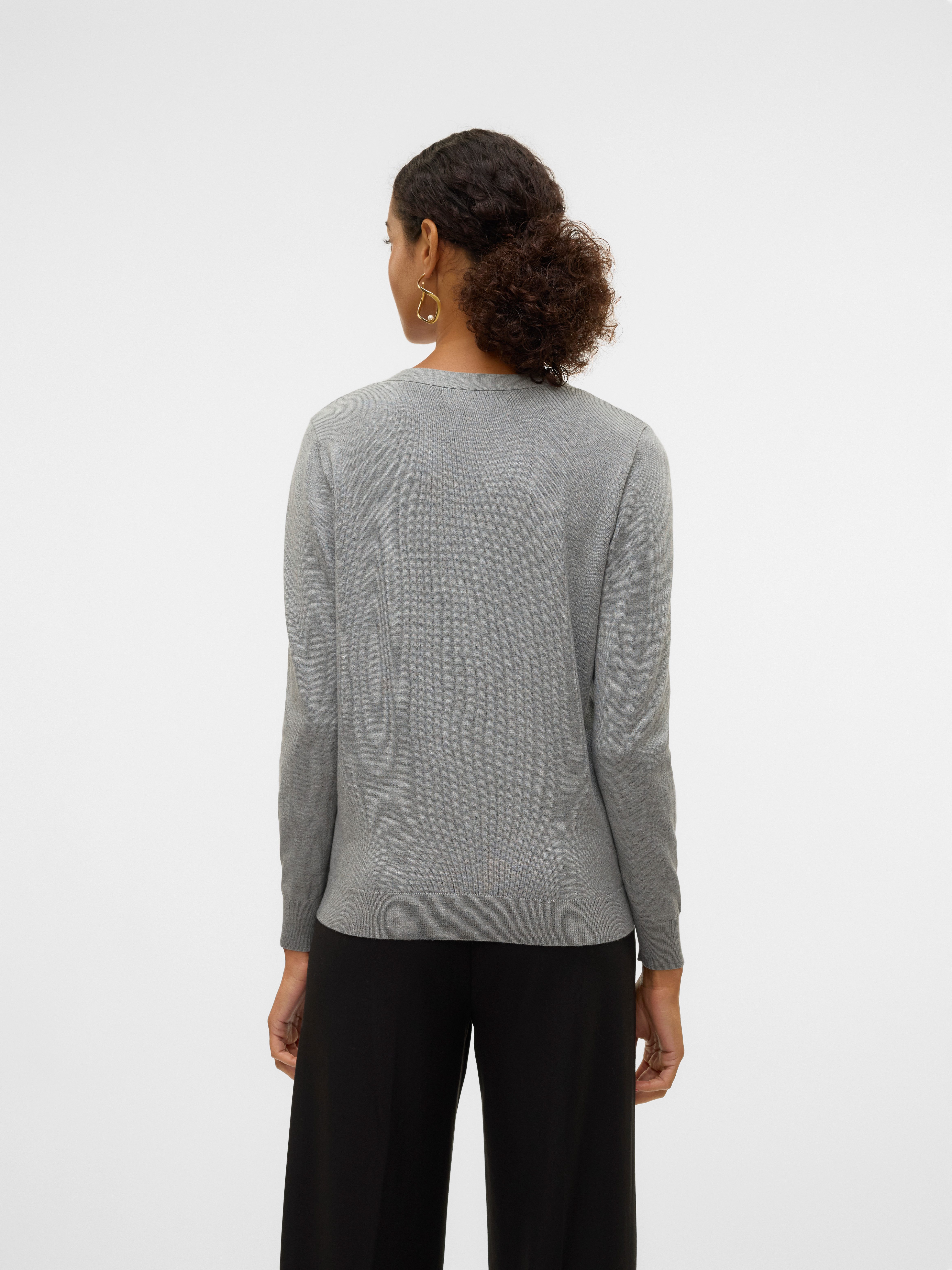 Vero Moda Strickjacke VMSILJE LS V-NECK CARDIGAN GA NOOS