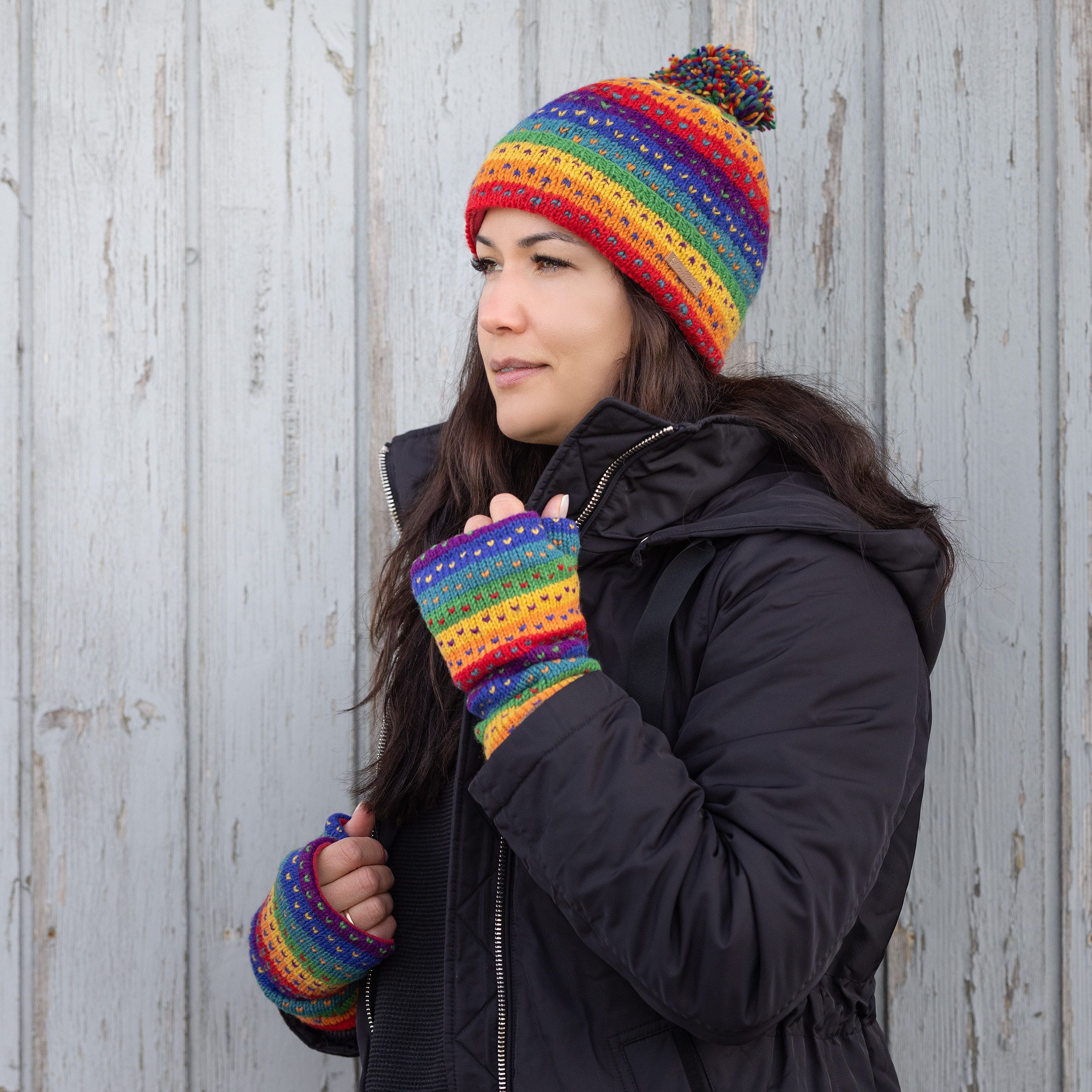 McRon Strickmütze Wollmütze Modell Indrenella günstig online kaufen