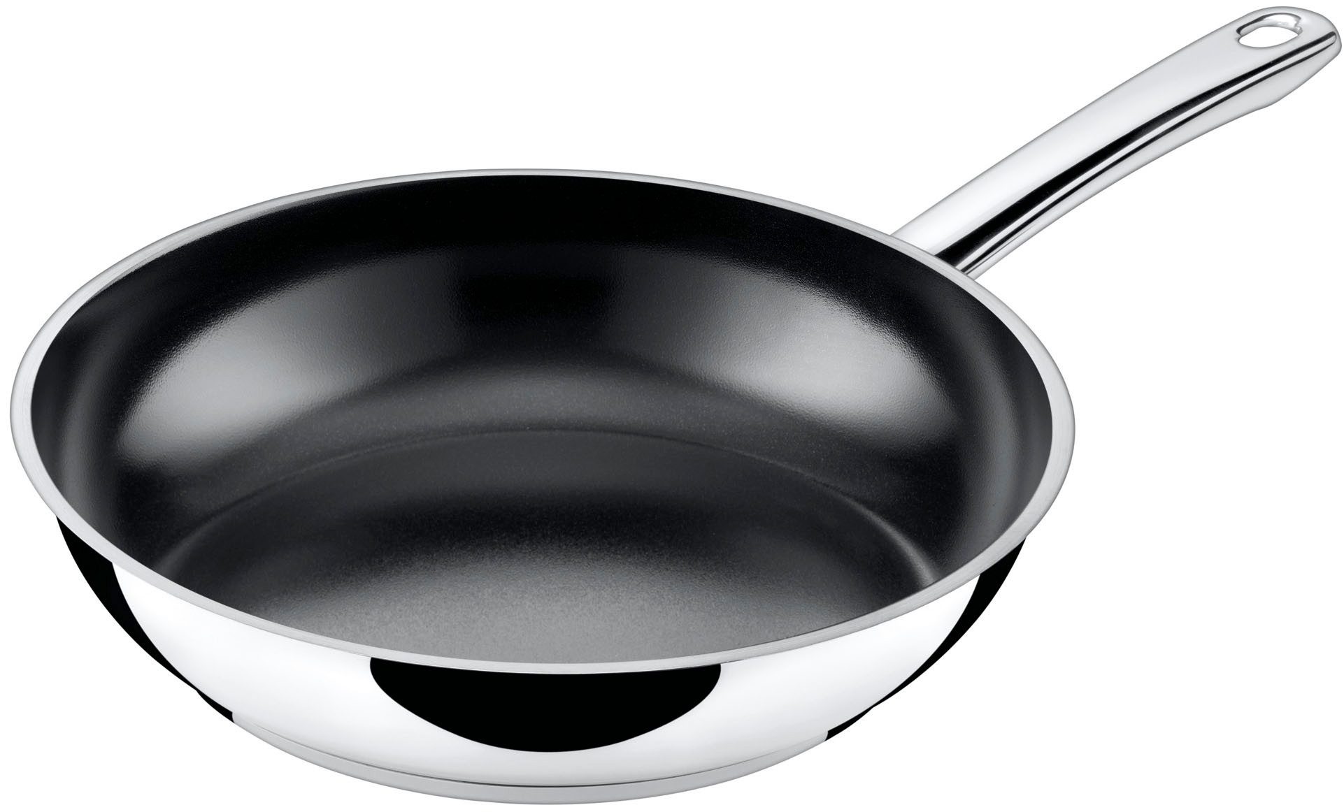Silit Bratpfanne Talis, induktionsgeeignete Pfanne, Cromargan® Edelstahl Rostfrei 18/10 (1-tlg), mit keramischer Beschichtung, für alle Herdarten geeignet