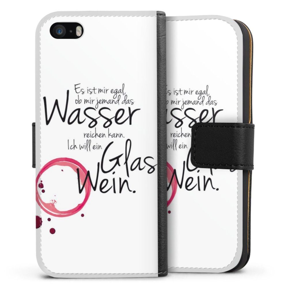 DeinDesign Handyhülle Es ist Mir Egal, Hülle, Handy Flip Case, Wallet