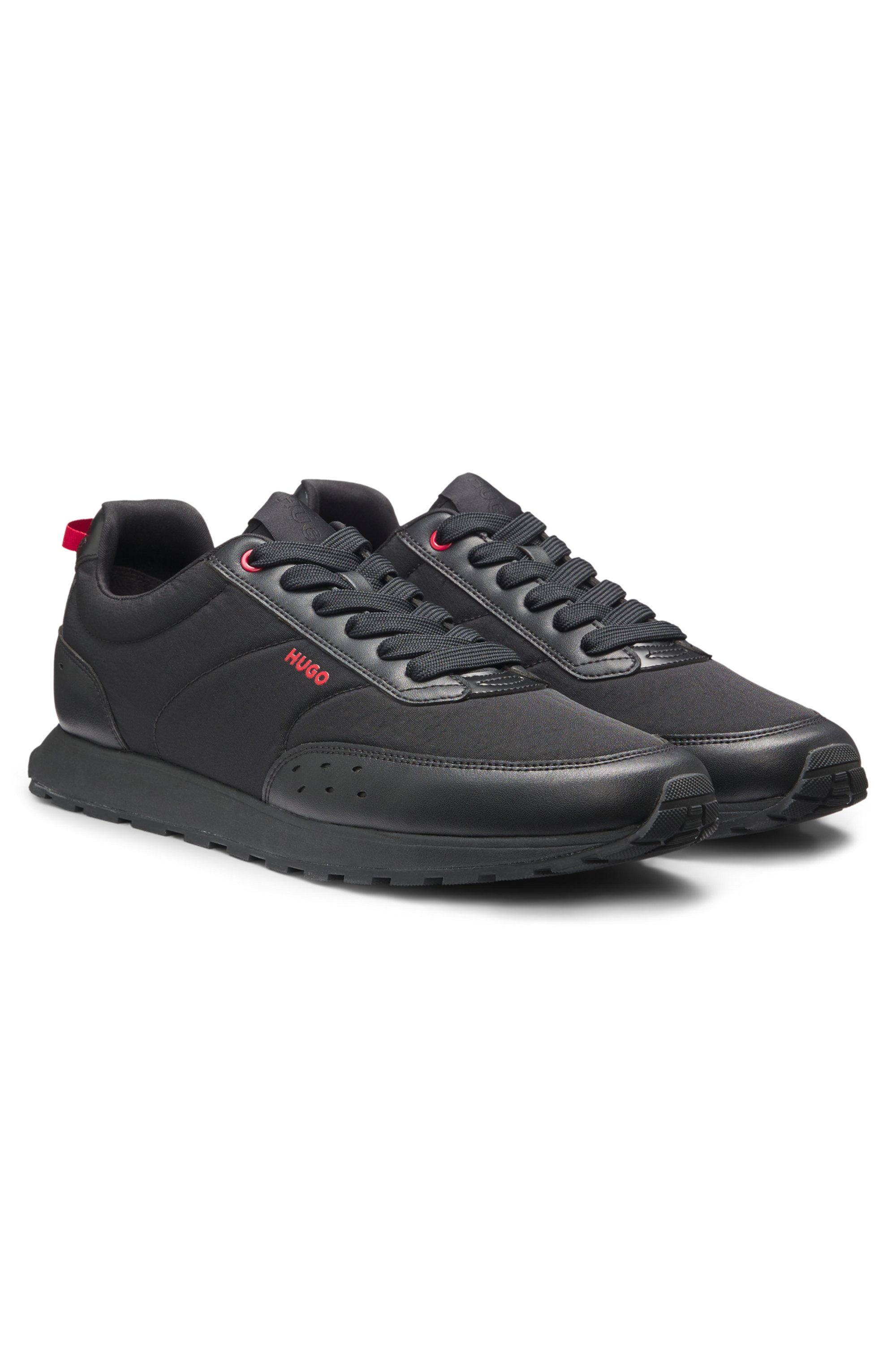 HUGO Sneaker Freizeitschuh, Halbschuh, Schnürschuh mit Profilsohle