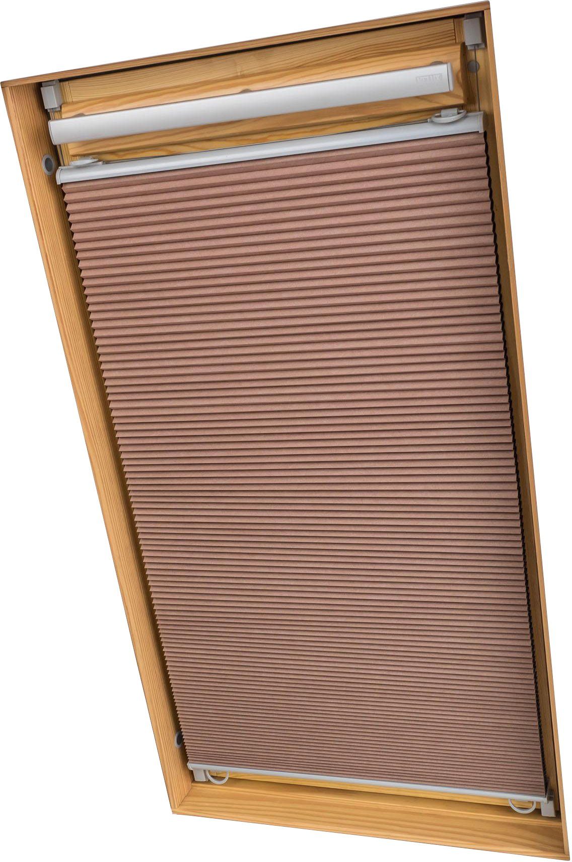 Liedeco Dachfensterplissee Universal Dachfenster-Plissee, verdunkelnd, ohne günstig online kaufen