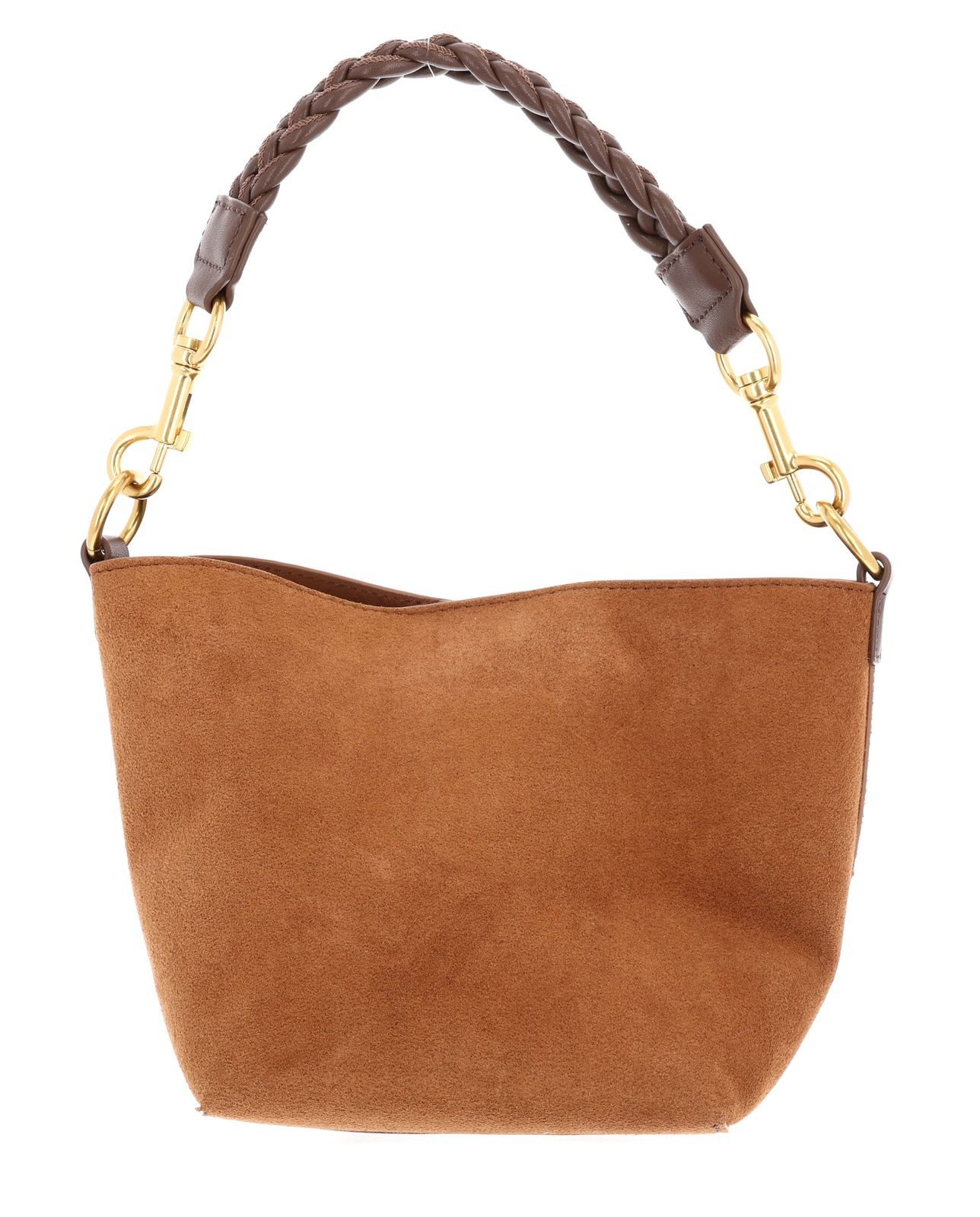 Ted Baker Handtasche Weave Handle Suede Small Bucket bag, aus echtem Ziegenleder
