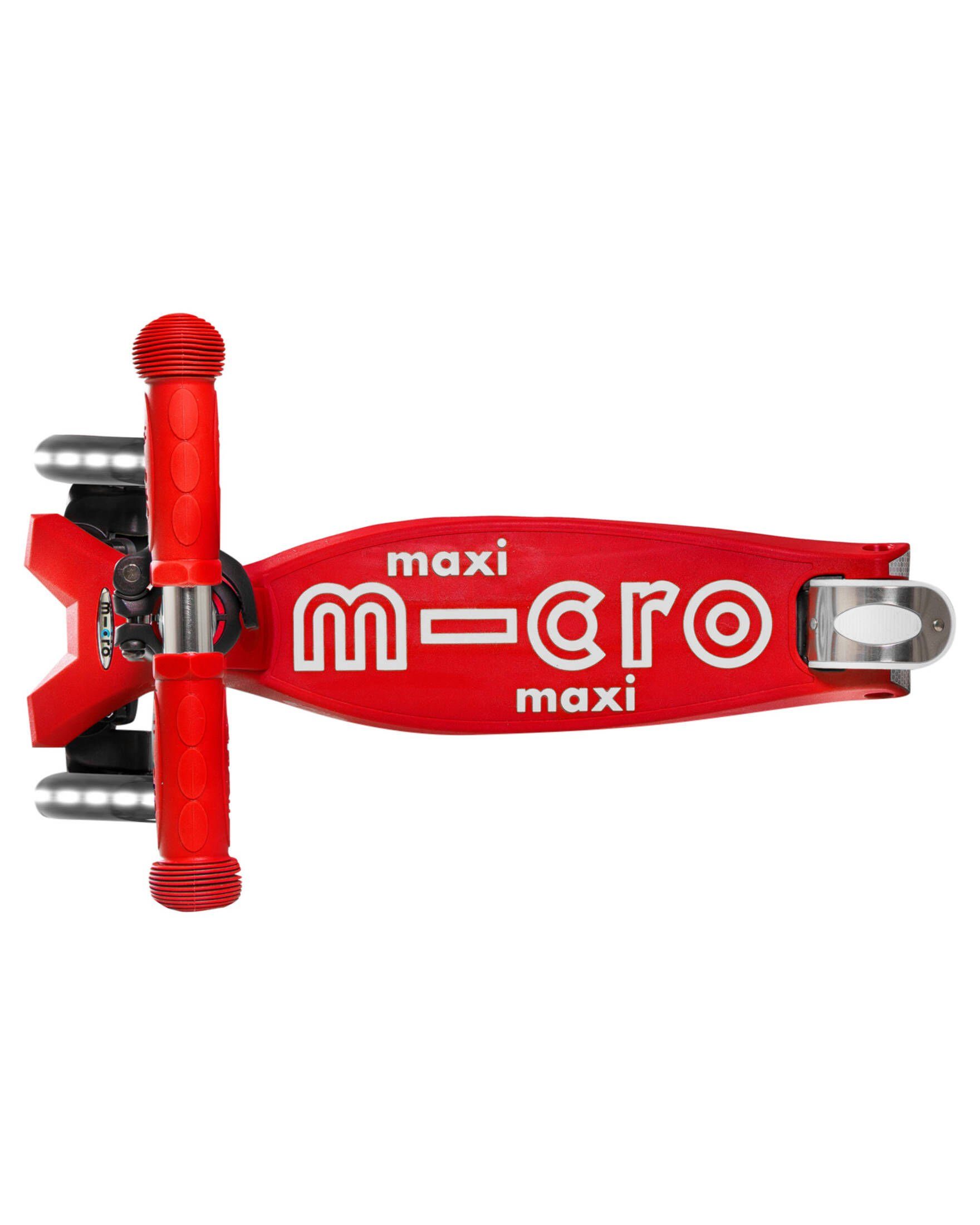 DELUXE LED, Roller MAXI Tretroller Kinder Micro (1 tlg) MICRO