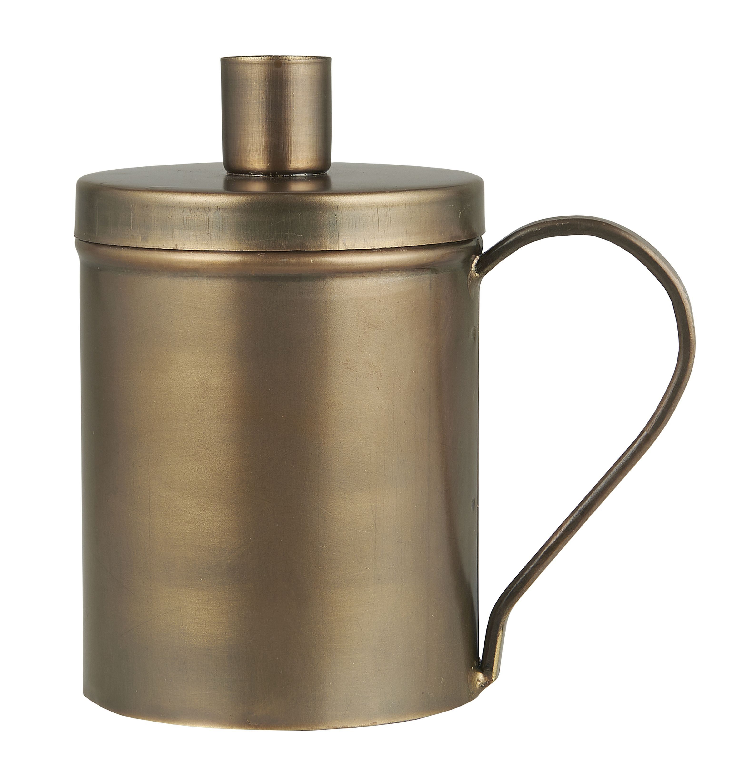 Ib Laursen Kerzenhalter Ib Laursen - Kerzenständer Kerzenhalter mit Behälte günstig online kaufen