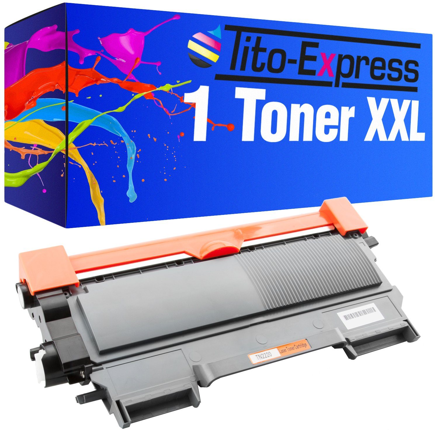 Tito-Express Tonerpatrone ersetzt Toner Brother TN-2010 Brother TN 2010 BrotherTN2010, (1x Black), für MFC-7360N MFC-7460DN MFC-7860DW FAX-2840 FAX-2940 HL-2130 HL-2240