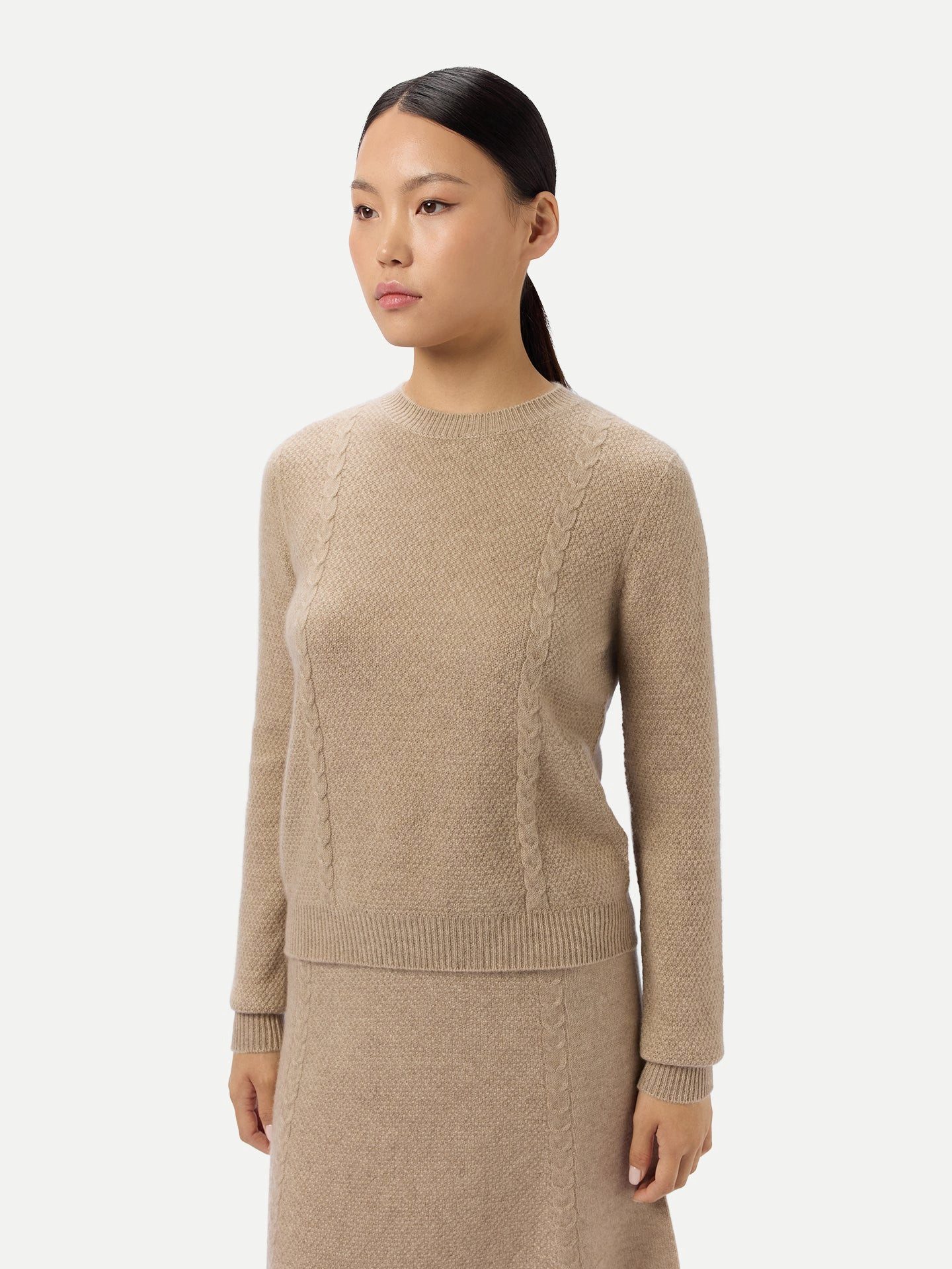 GOBI Cashmere Rundhalspullover Kaschmir-Pullover mit Rundhals günstig online kaufen