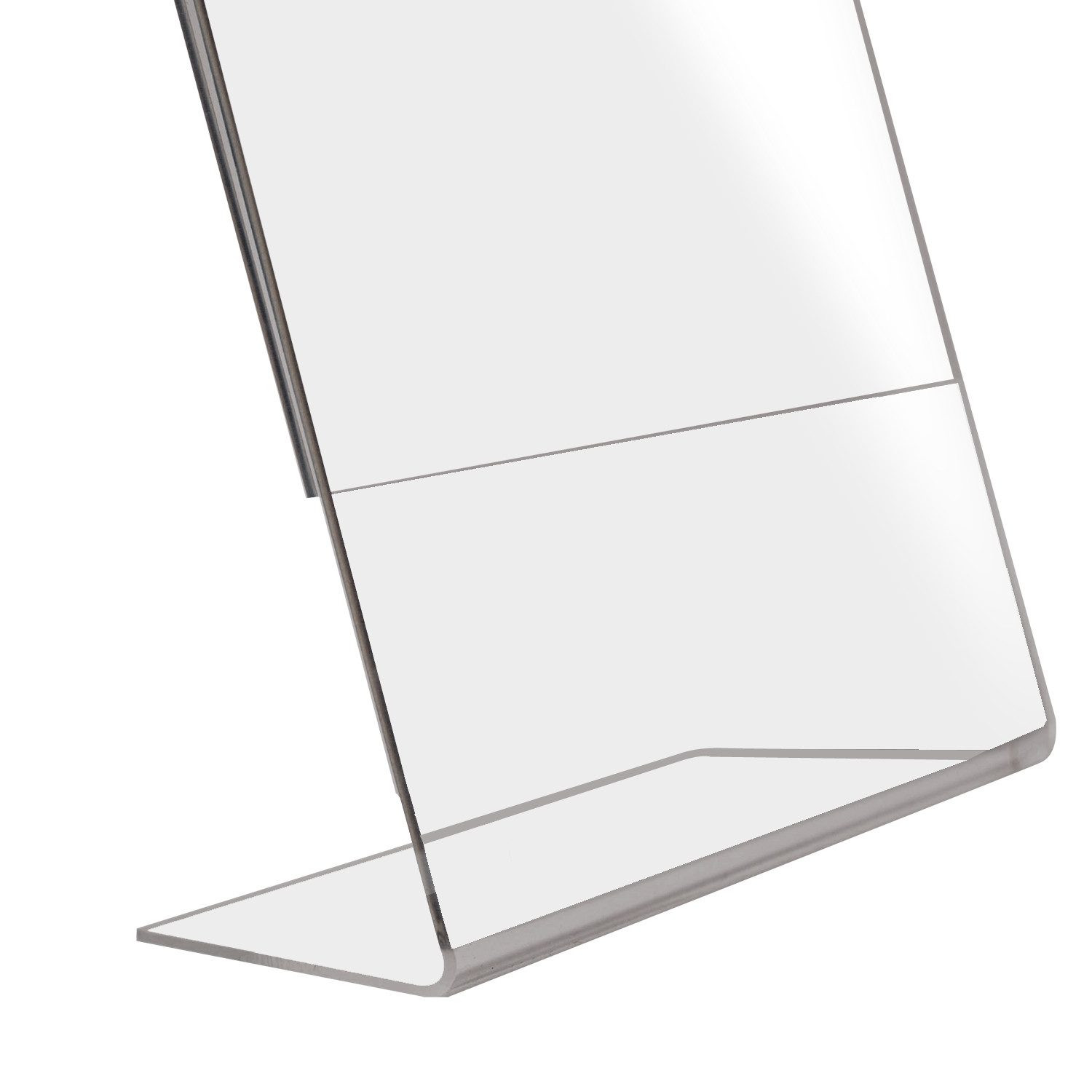 HMF Bilderrahmen 4695 Acryl Tischaufsteller schräg, L-Ständer, für 1 Bilder günstig online kaufen