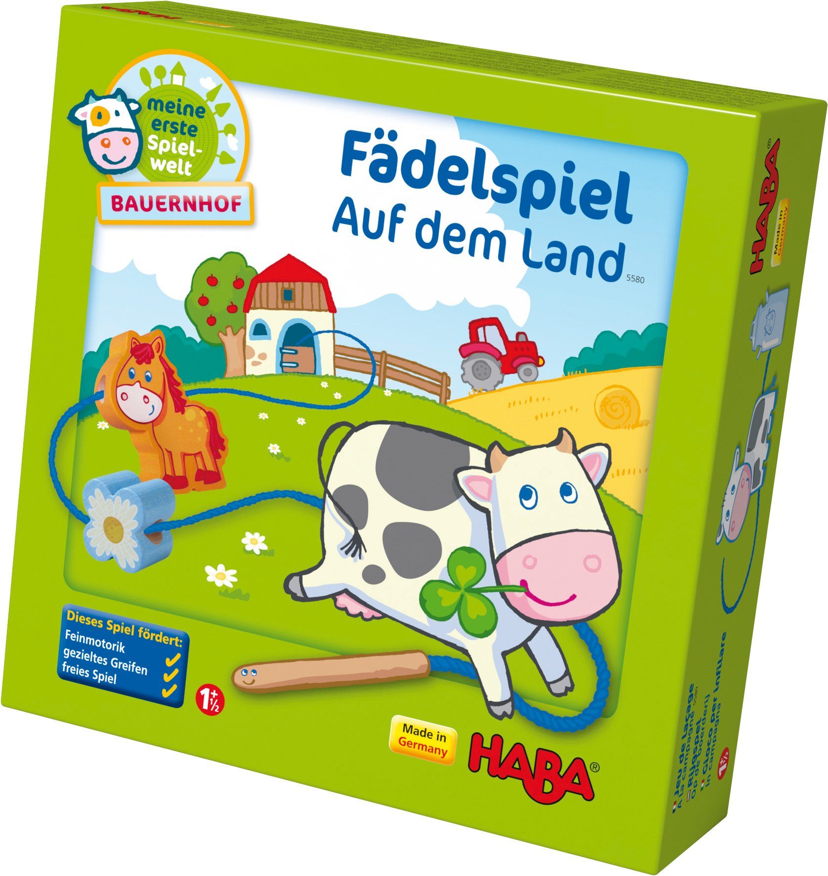Haba Motorikschleife Auf dem Land, Made in Germany