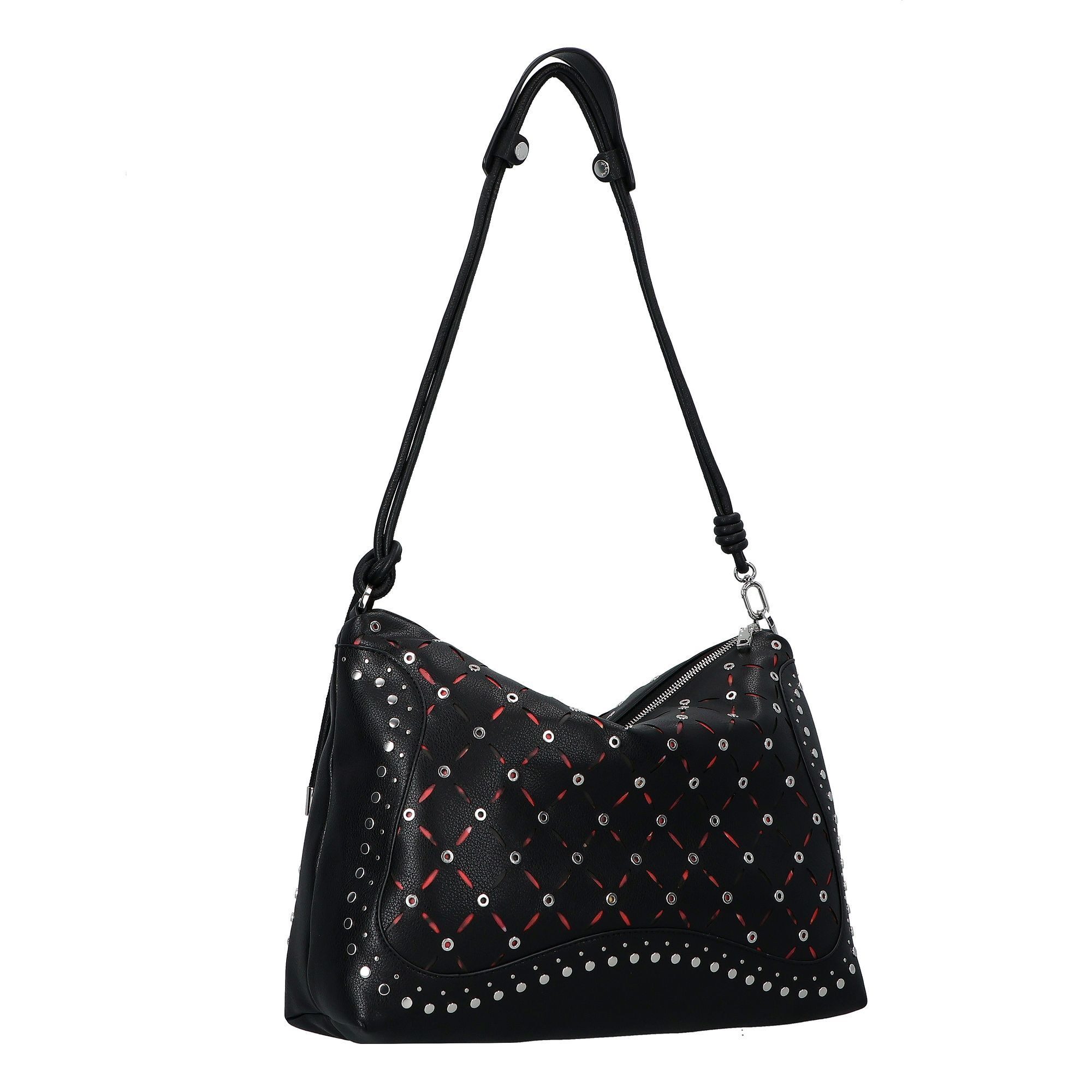 Desigual Schultertasche Yankee, Polyurethan