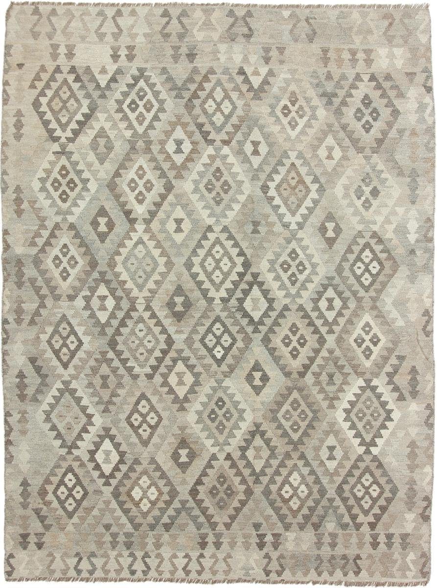 Trading, 3 Heritage Höhe: Orientteppich, Kelim Afghan 192x255 mm Moderner Nain Orientteppich Handgewebter rechteckig,