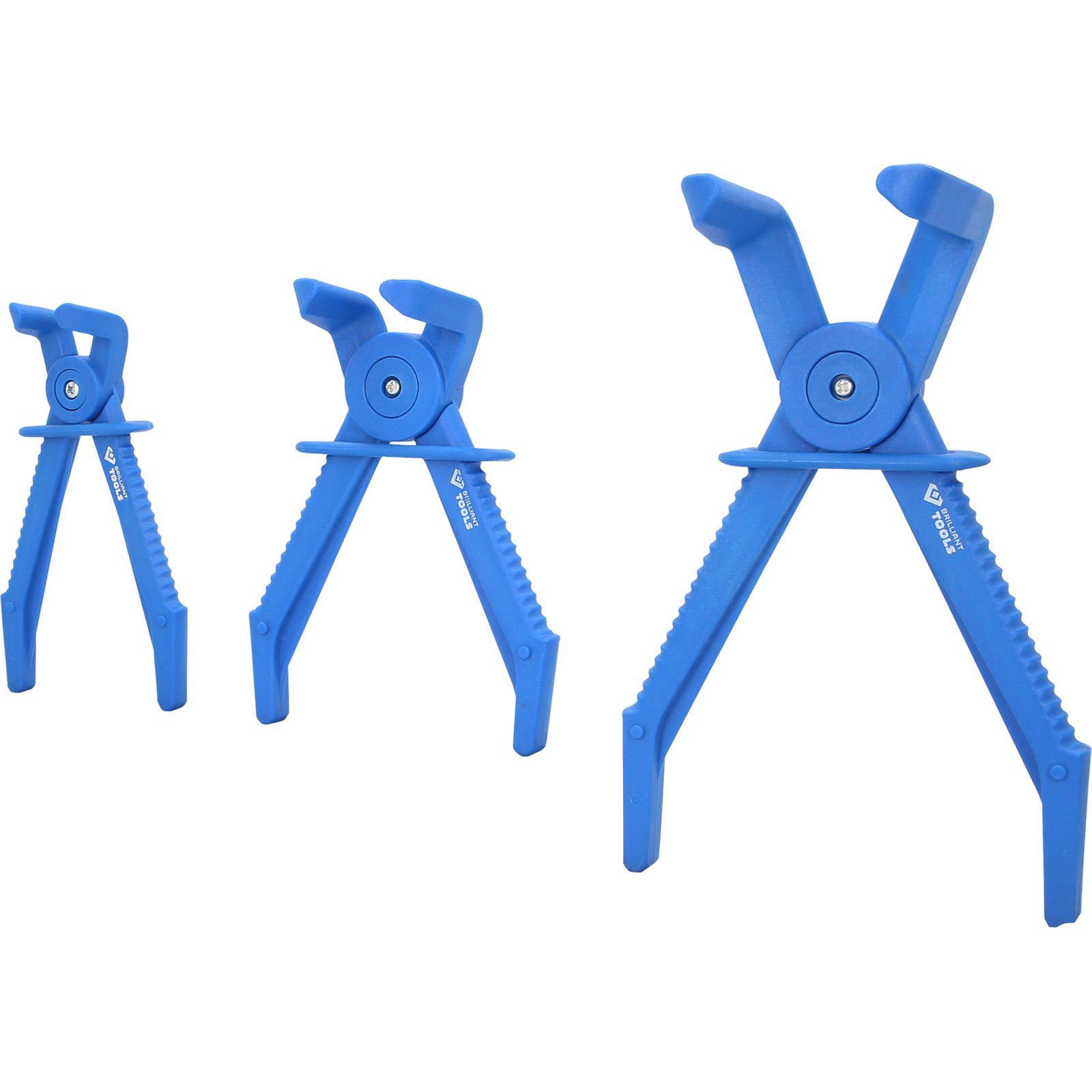 Thumbnail - Brilliant Tools Zangenset BRILLIANT TOOLS Schlauch-Abklemm-Zangen-Satz 90° abgewinkelt 3tlg...