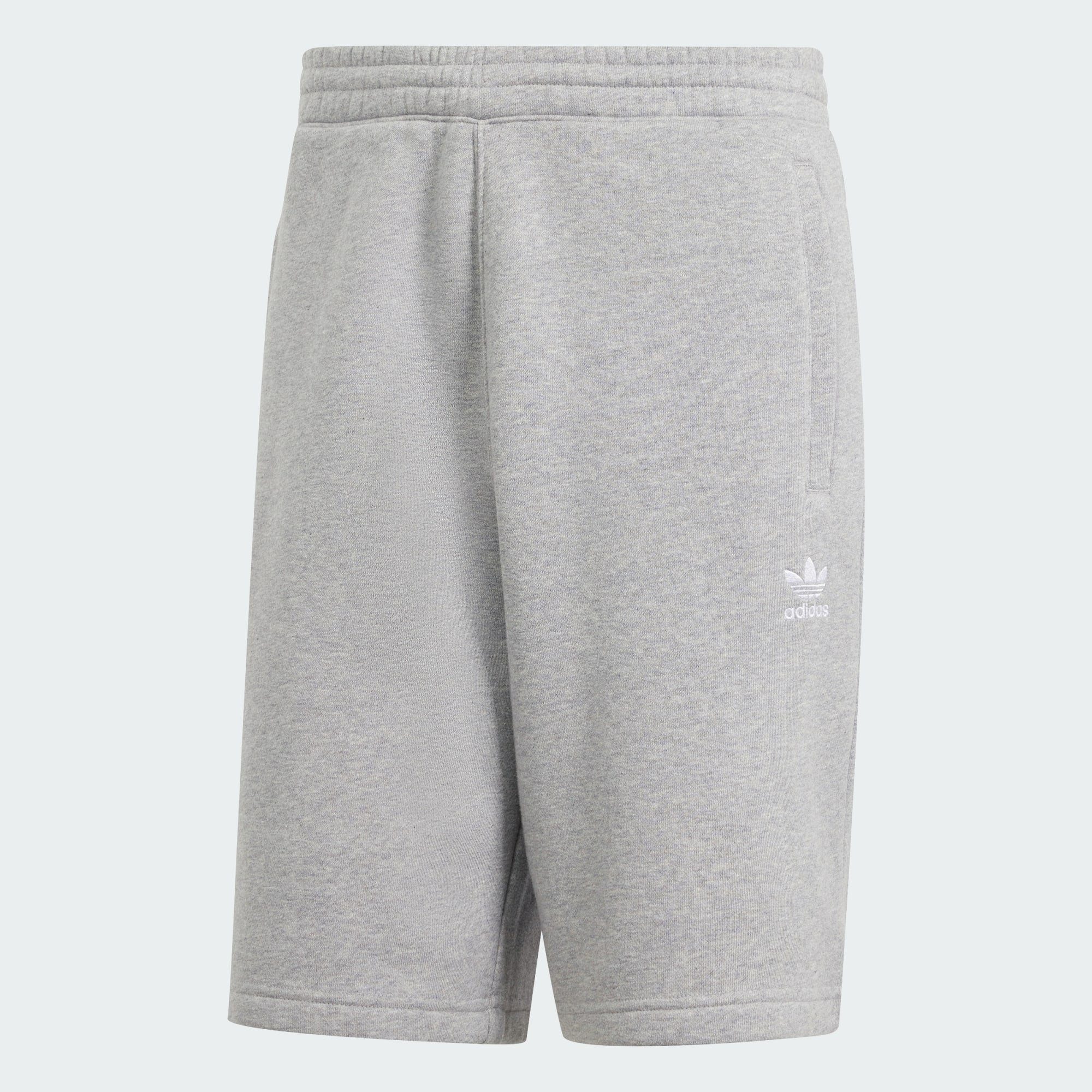 adidas Originals Shorts TREFOIL ESSENTIALS Heather Grey Medium SHORTS