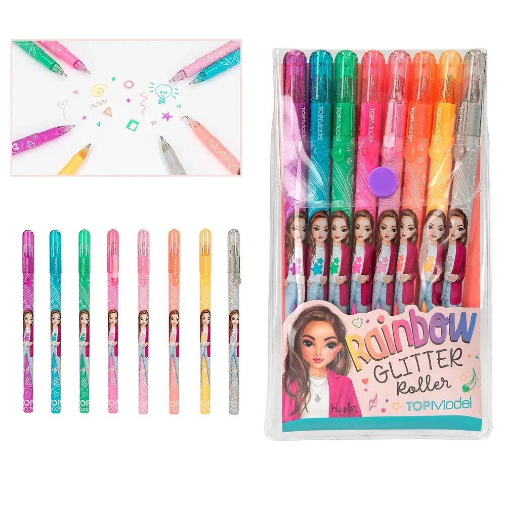 Depesche Buntstift TOPModel Rainbow Glitter Gel Set