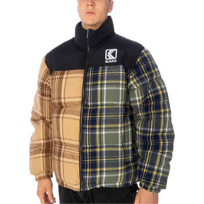 Karl Kani Winterjacke Karl Kani OG Flannel Block Puffer Jacke Herren multicolor (1-St)