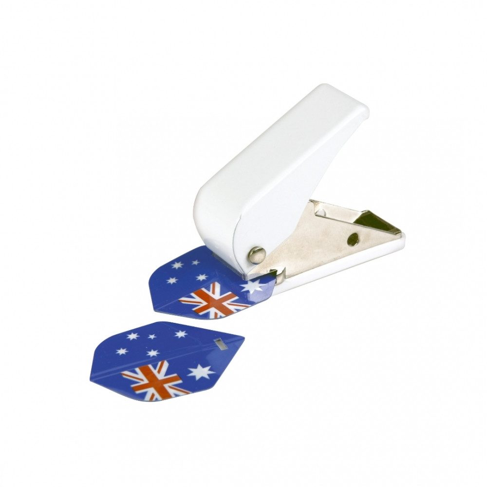 Karella Dartpfeil Karella Fly-Locher – präziser Locher für Dartflights.