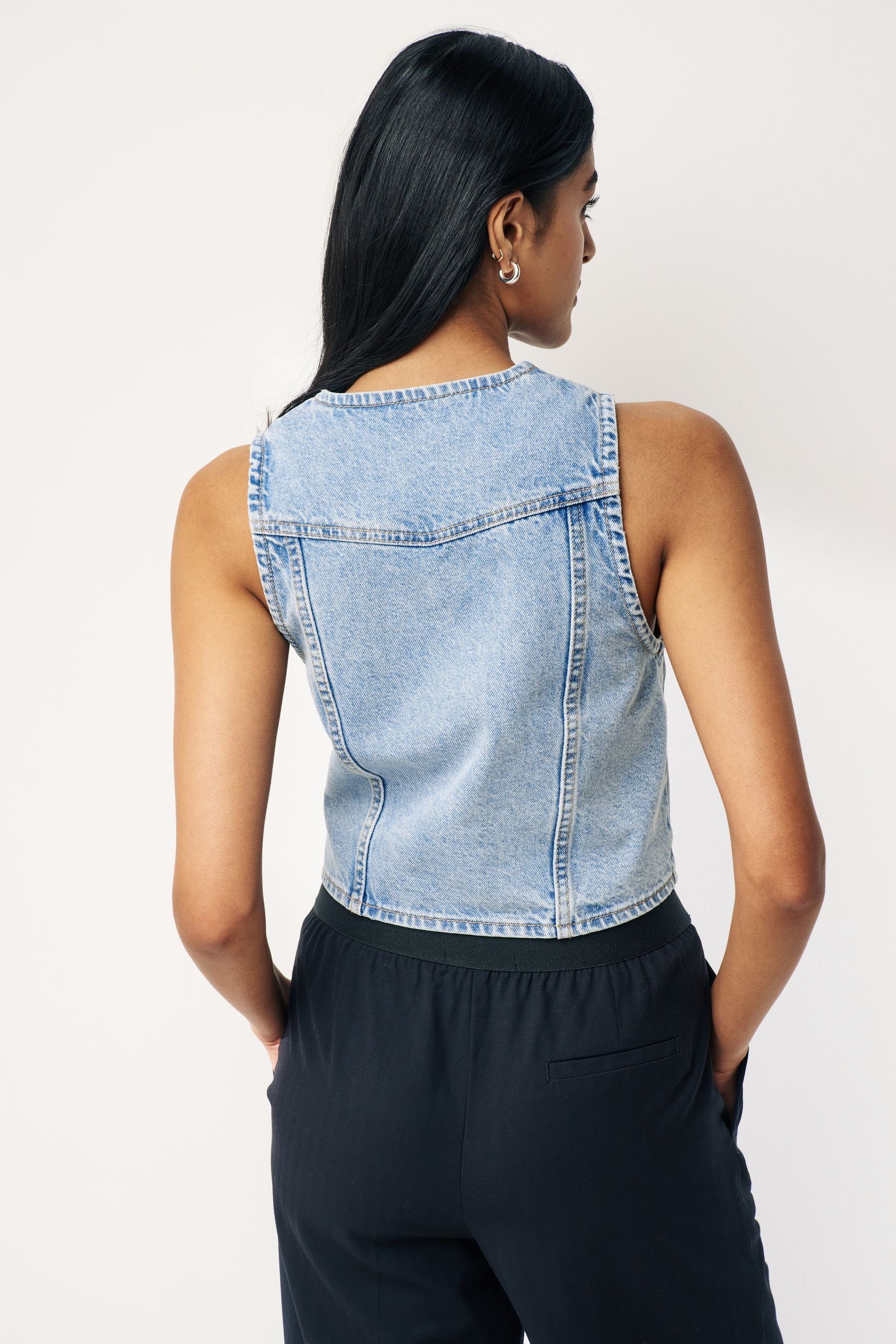 Next Jeansweste Jeansweste - Kurzgröße (1-tlg) günstig online kaufen