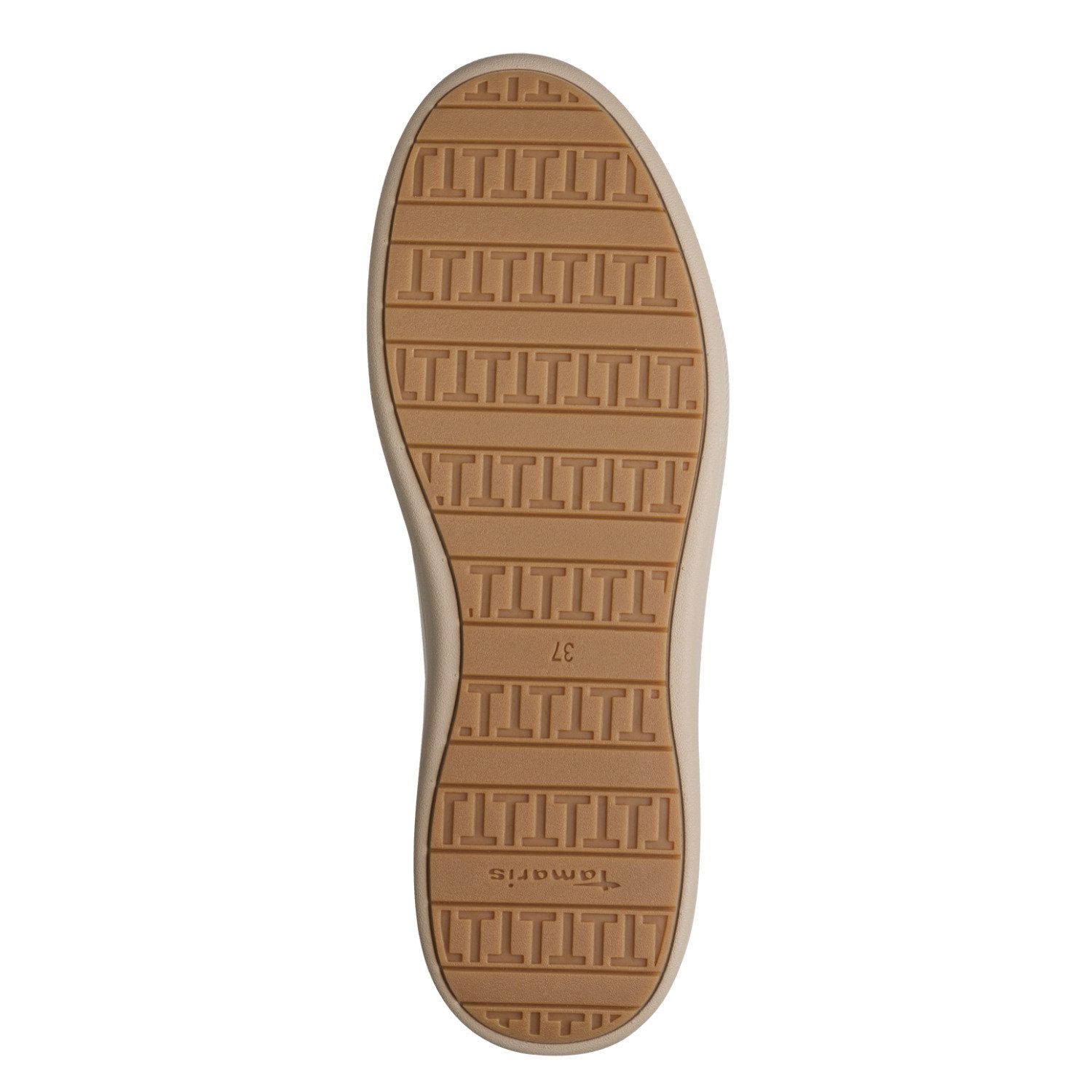 Tamaris Plateausneaker Freizeitschuh, Halbschuh, Schnürschuh mit Wechselfußbett