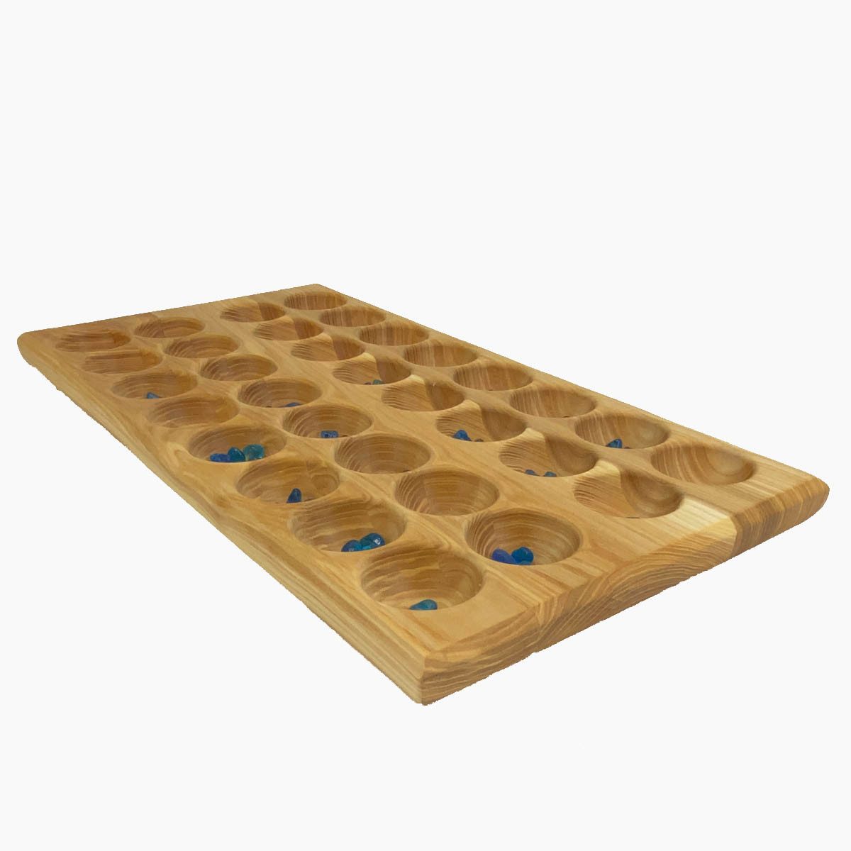 Madera Spielzeuge Spielesammlung HUS BAO Profi und Turnierspiel Eschenholz Glas, geselschaftsspiel, Größe 26 cm x 48 cm x 3 cm