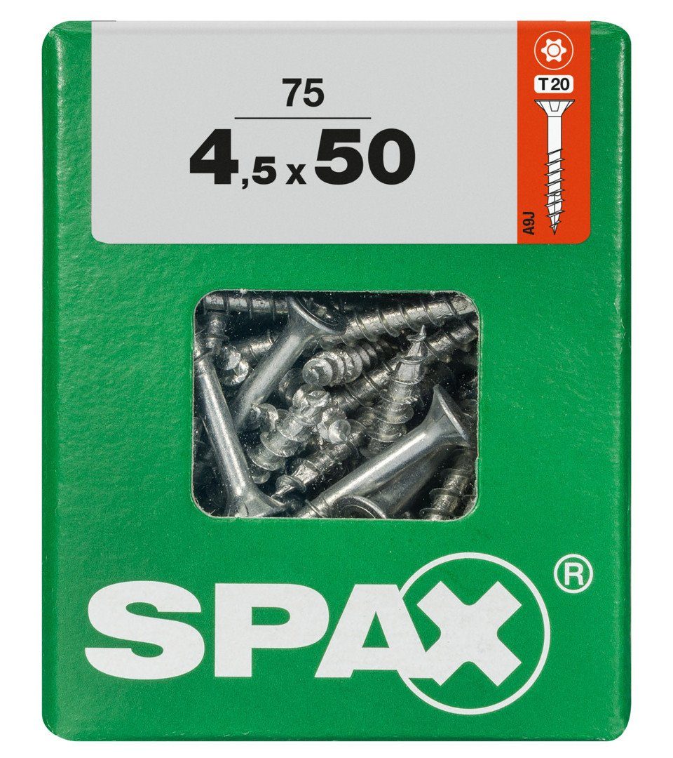 SPAX Holzbauschraube Spax Universalschrauben 4.5 x 50 mm TX 20 - 75