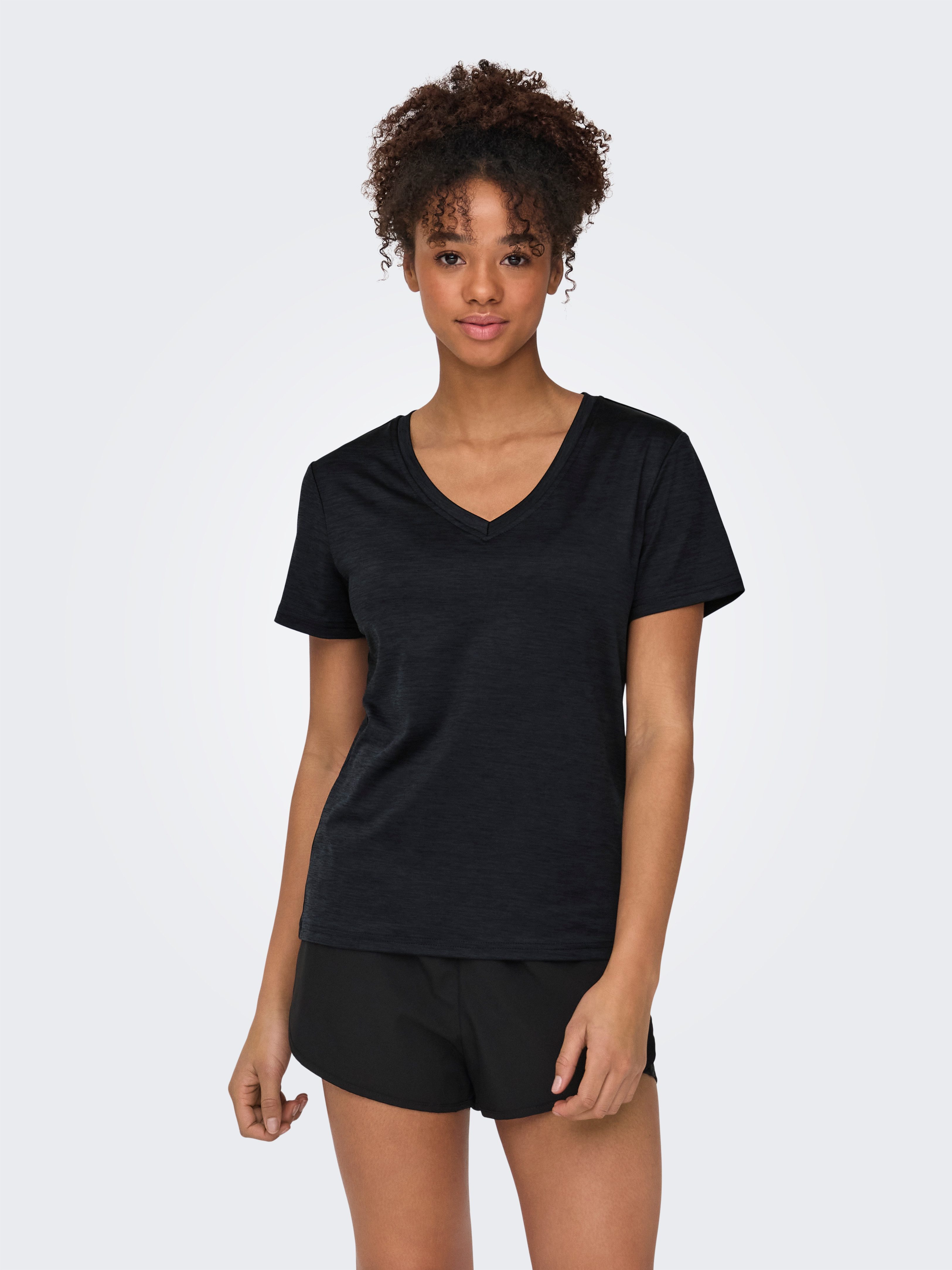 ONLY Play Trainingsshirt ONPCORE LIFE VN SS REG TEE NOOS mit reflektierende günstig online kaufen