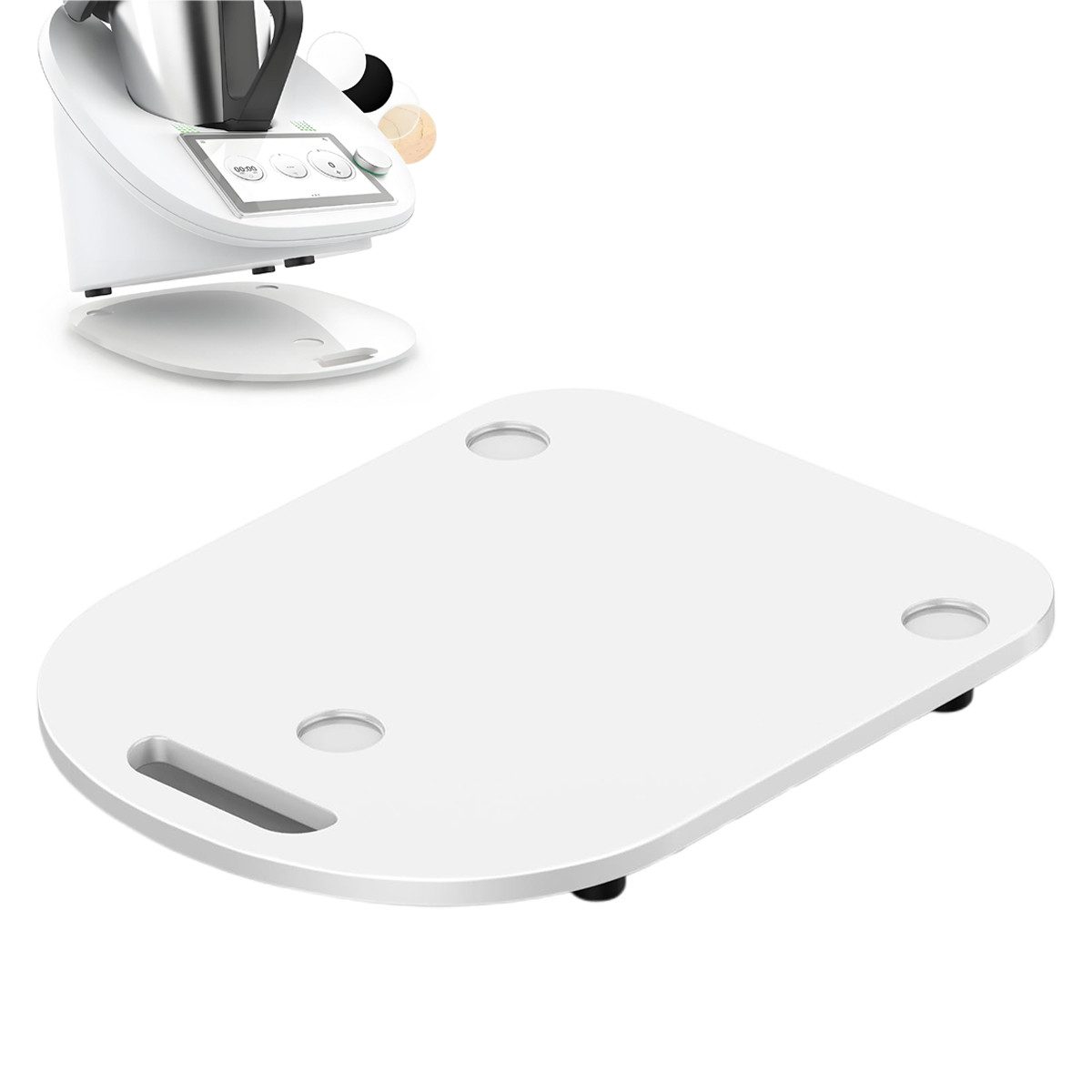 Novzep Rollbrett Gleitbrett mit Rollen für Thermomix TM6/TM5, Premium Rollbrett, (1-St)